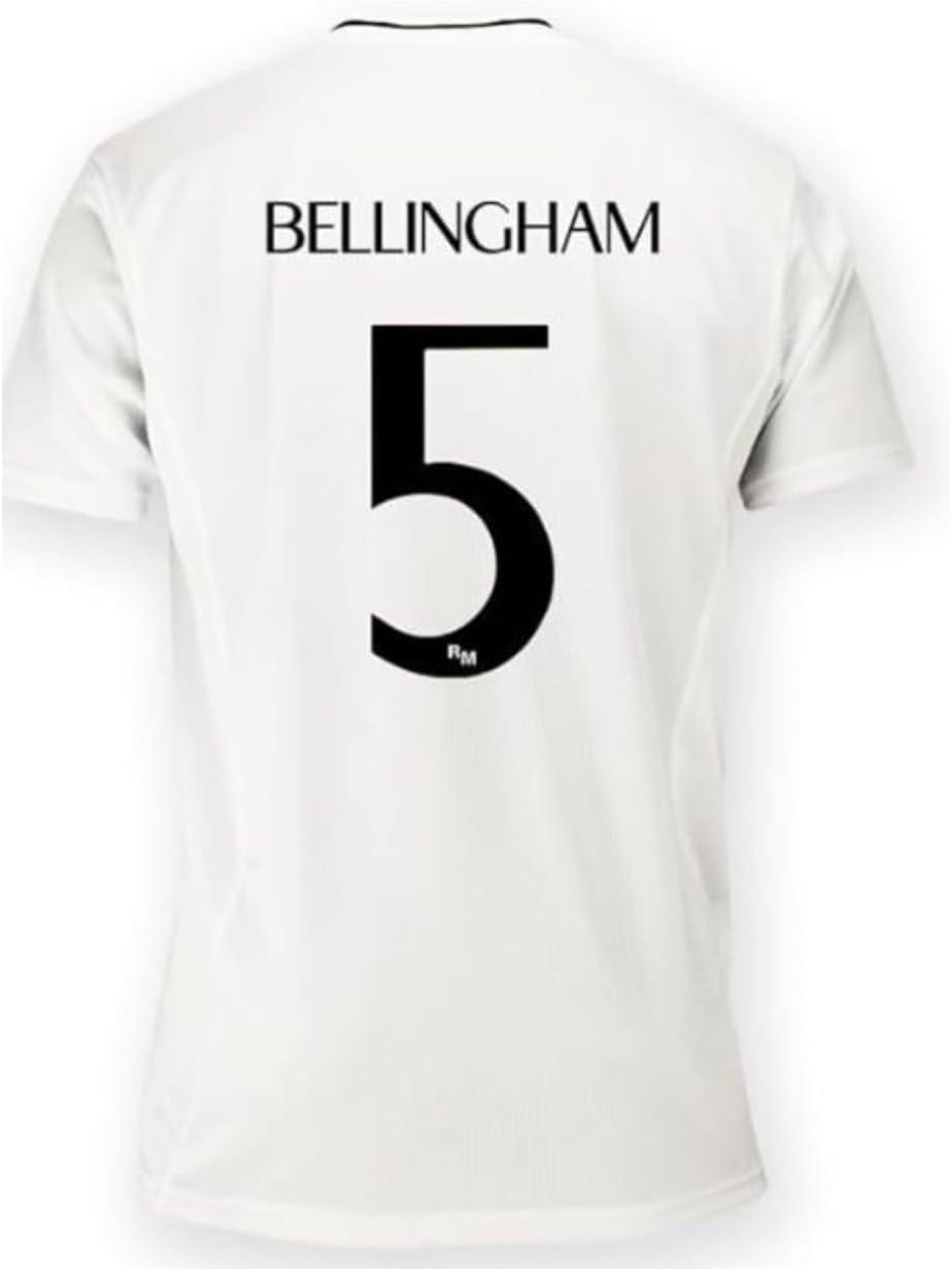 Real Madrid Jersey Showdown: Bellingham 5# Details Versus Demand… Classic Fit Only