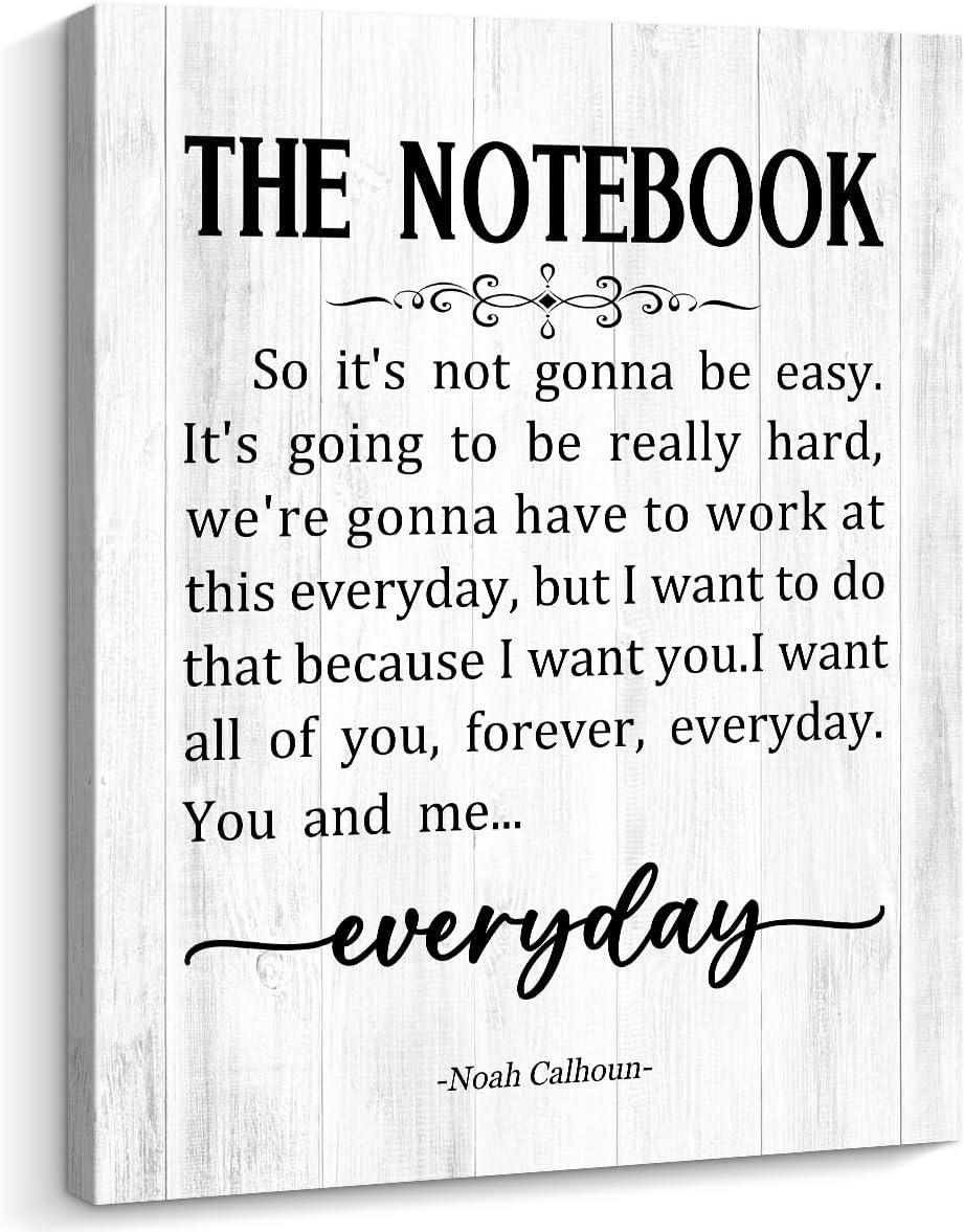 Compare Notebook Art, Farmhouse Signs: Tested Inspirational Quote, Romantic, 8x10... Perfect Gift!