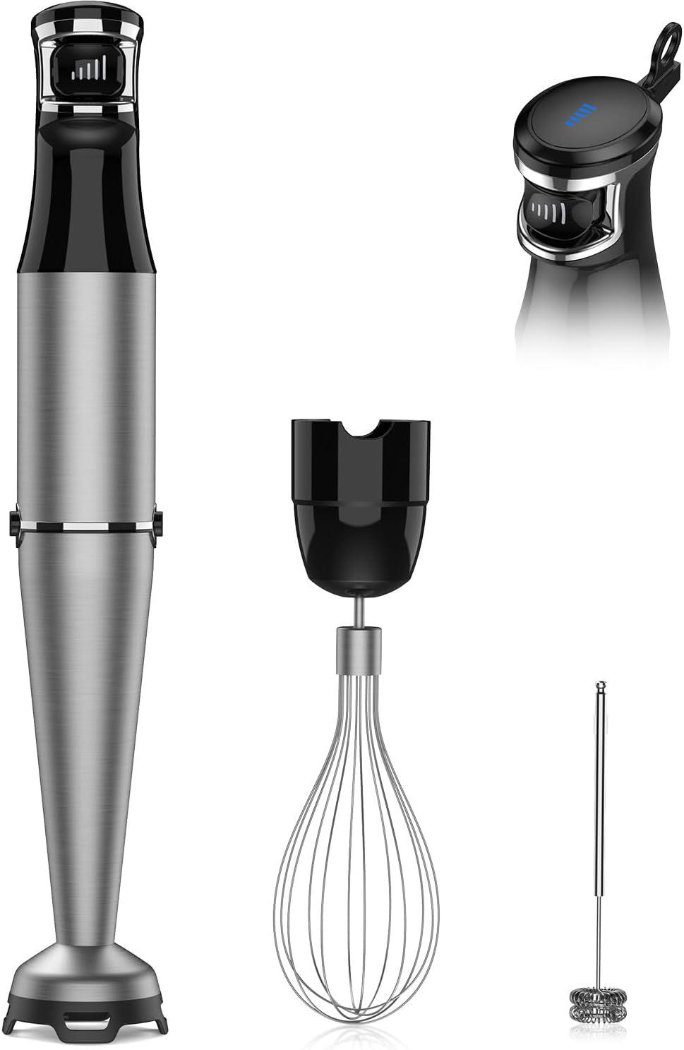 Versatile Hand Blender Compared: Speed Control Meets Tested Power... Perfect Kitchen Versus Smoothies!