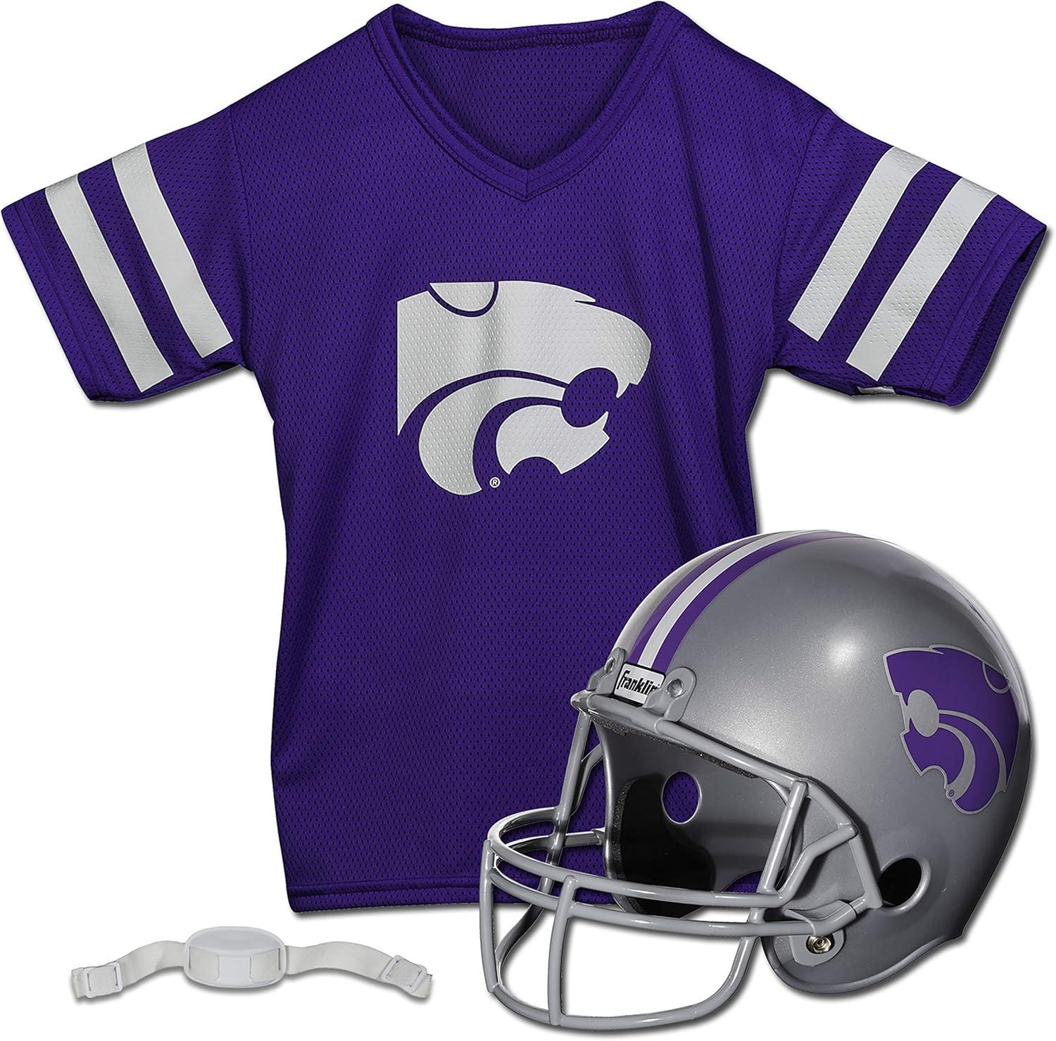 Franklin NCAA Set Vs rival... Helmets tested, matching colors. Toy uniform surprise!