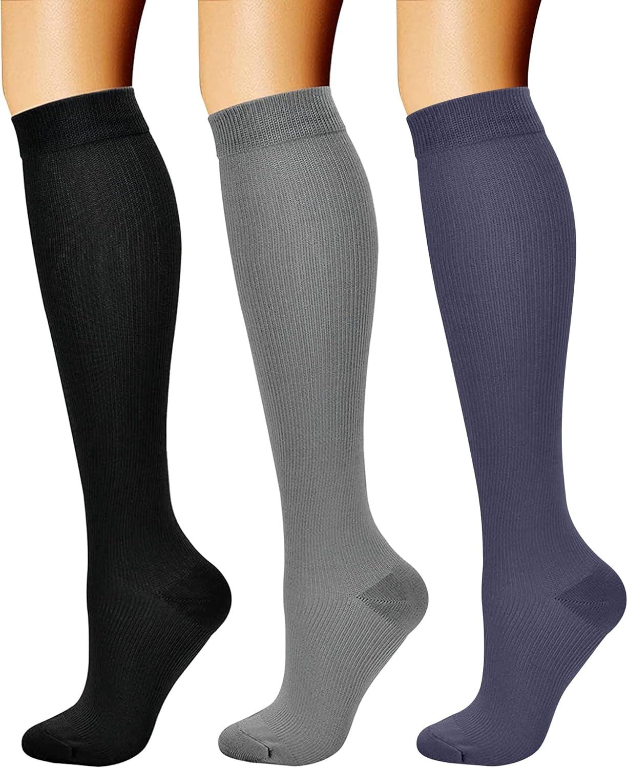 Charmking Socks vs. Standard: Tested Support for Runners... 15-20 mmHg Magic!