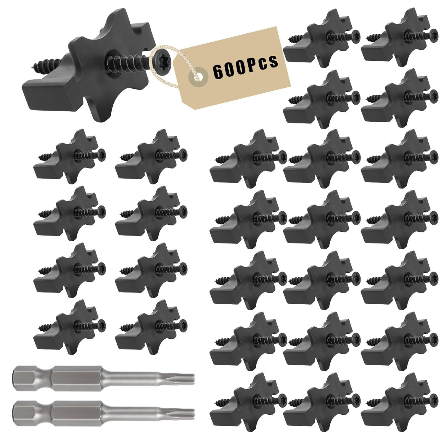 Hidden Deck Fasteners vs. composite boards: Tested screws, surprising ease... Perfect install!