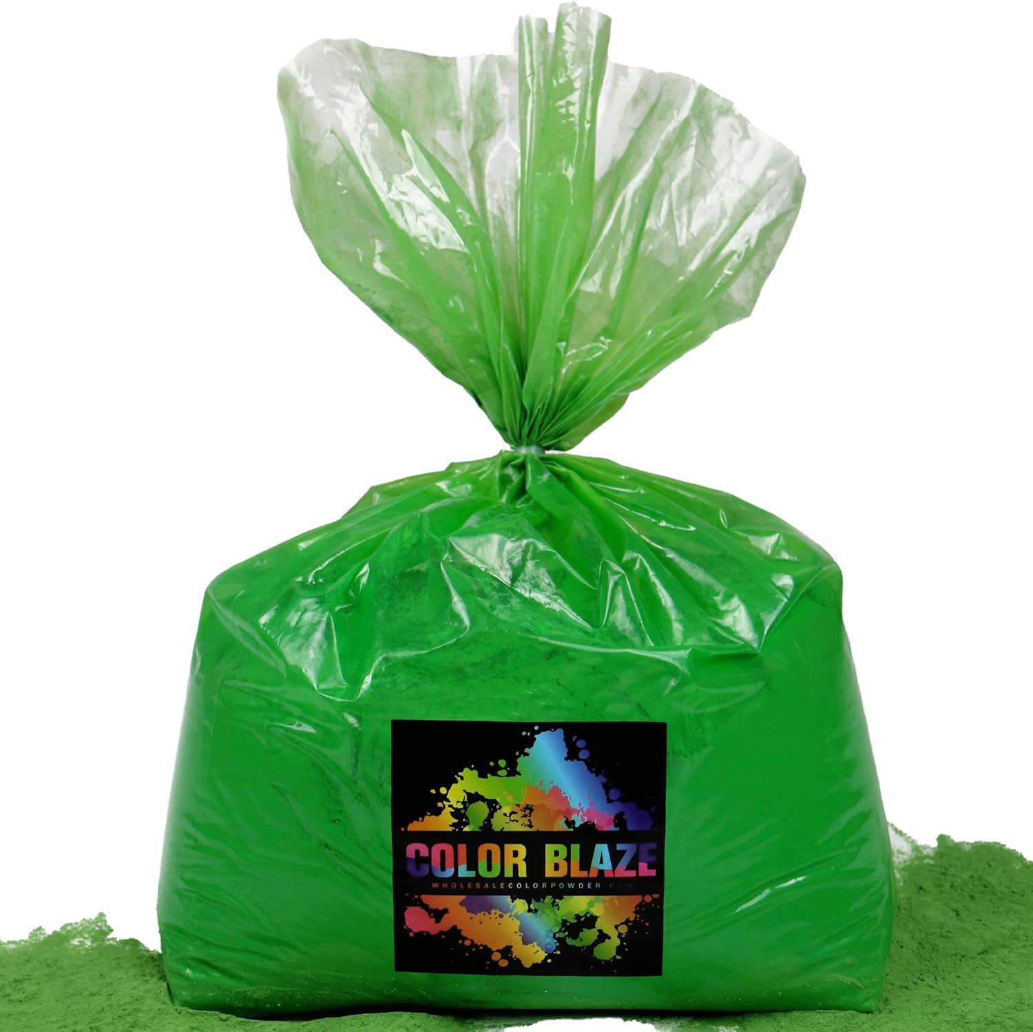 Green Holi Powder Bulk: Color Versus Fun Runs - 25 Pounds, Tested!