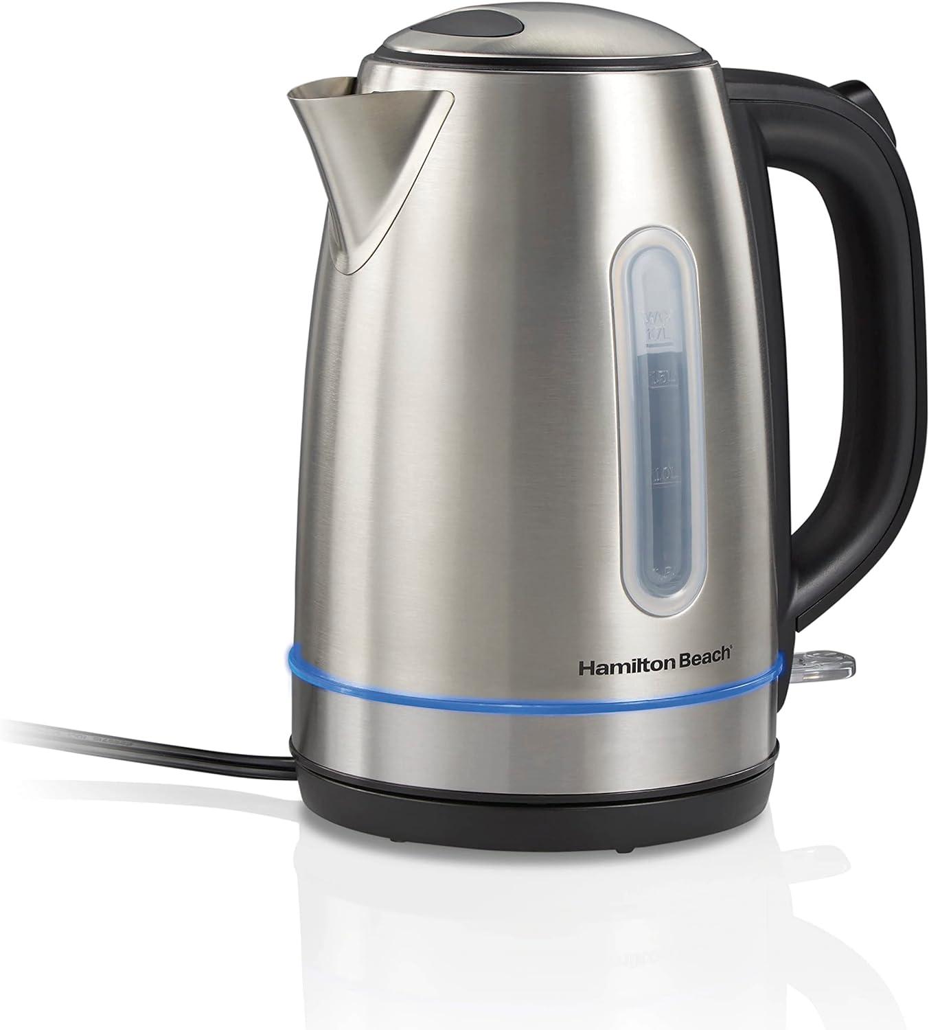 Portable Versus Fast: Hamilton Beach Tea Kettle Compared… Tested for Boil-Dry Protection