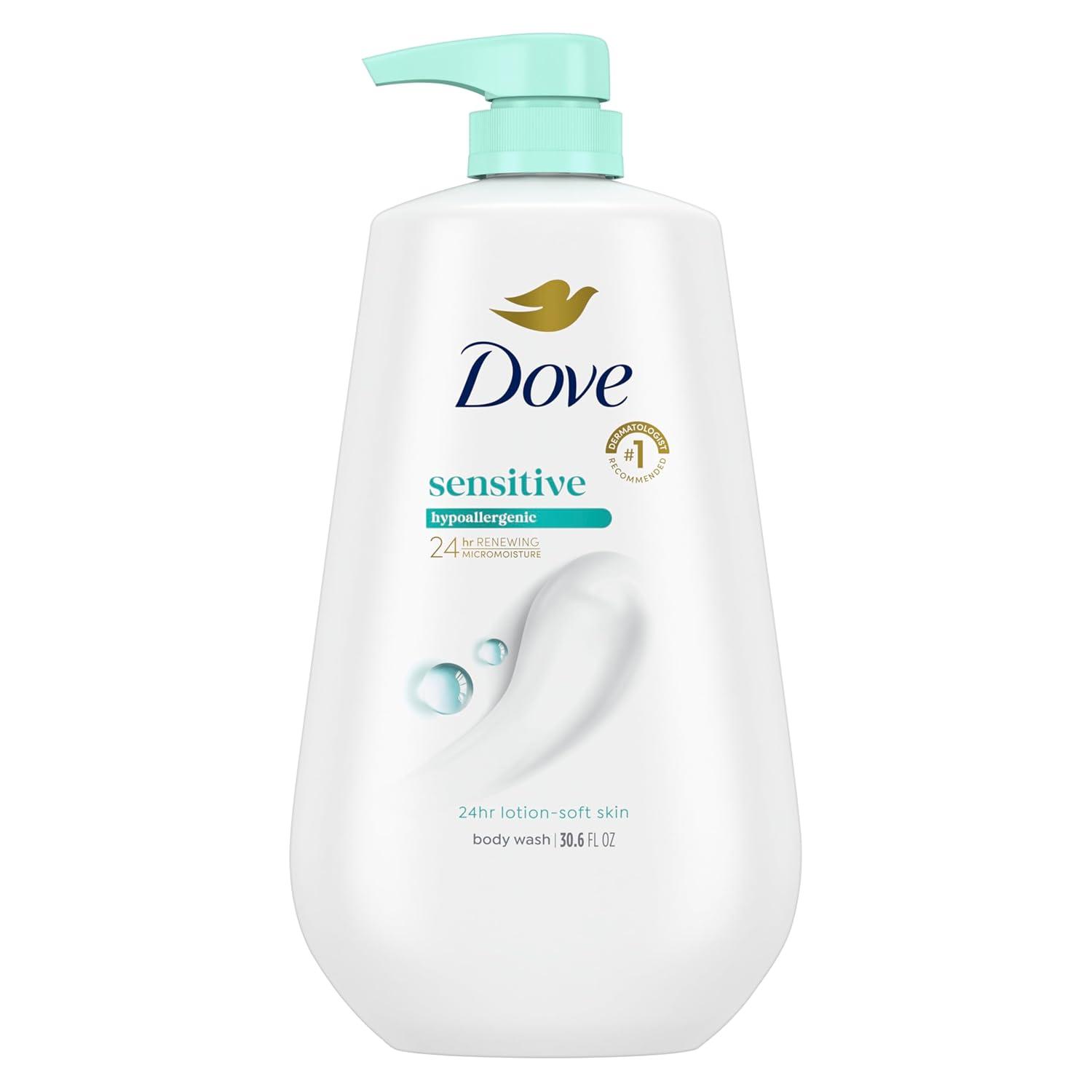 Sensitive Skin Showdown: Dove Wash Versus Surprising Long-Lasting Care
