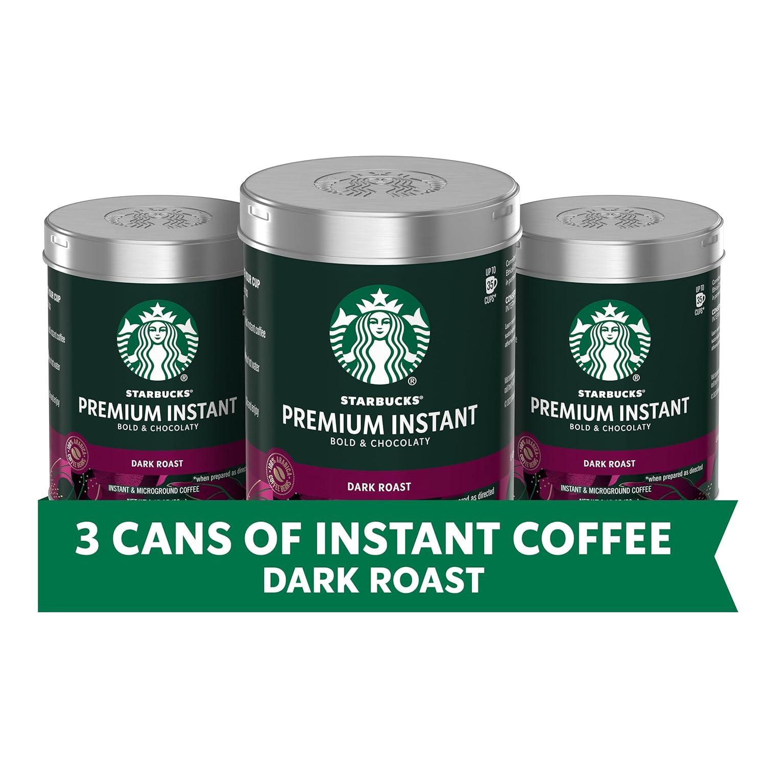 Premium Arabica Tested: Starbucks Dark Roast Instant Coffee... Surprising Strength In 3 Packs!