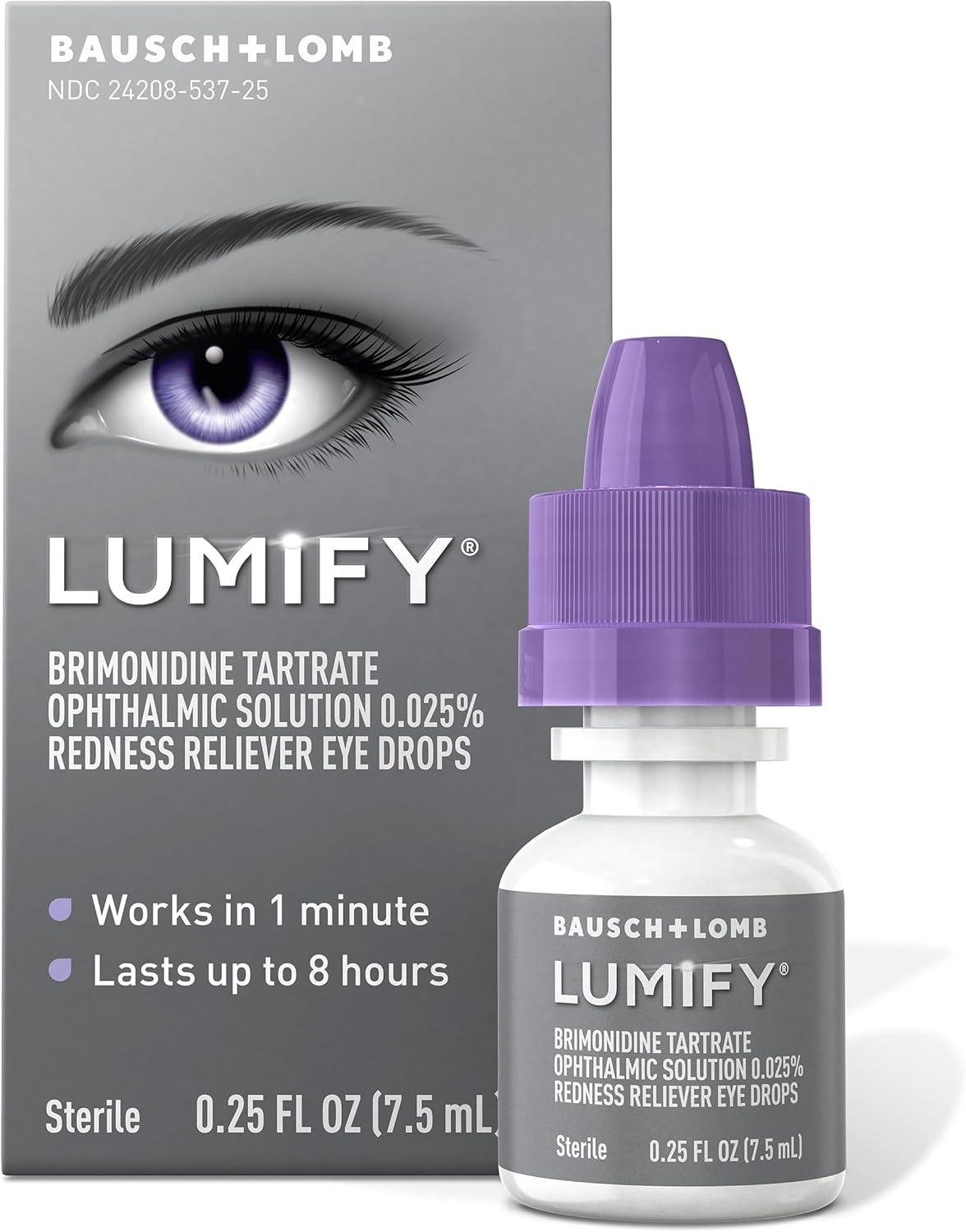 Eye Drops Versus: LUMIFY’s Brighter Tested Drops Compared
