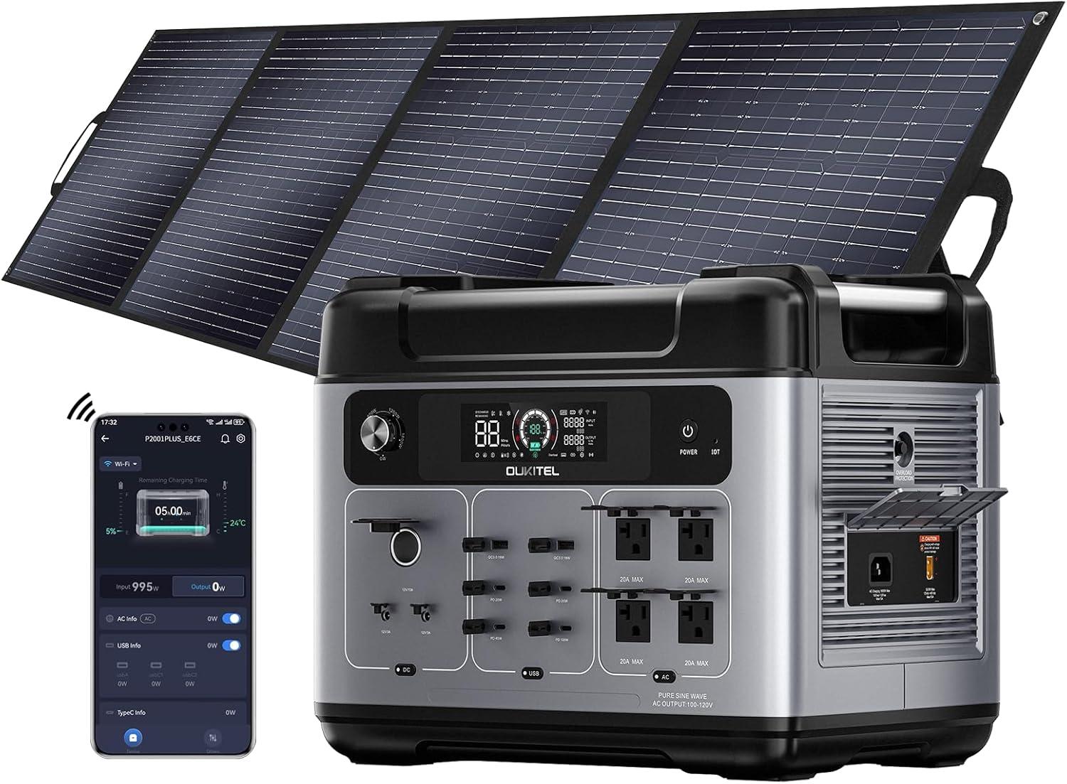 OUKITEL Solar Power Showdown: 2400W vs 2048Wh Tested For Home Camping (Surprising Insight)