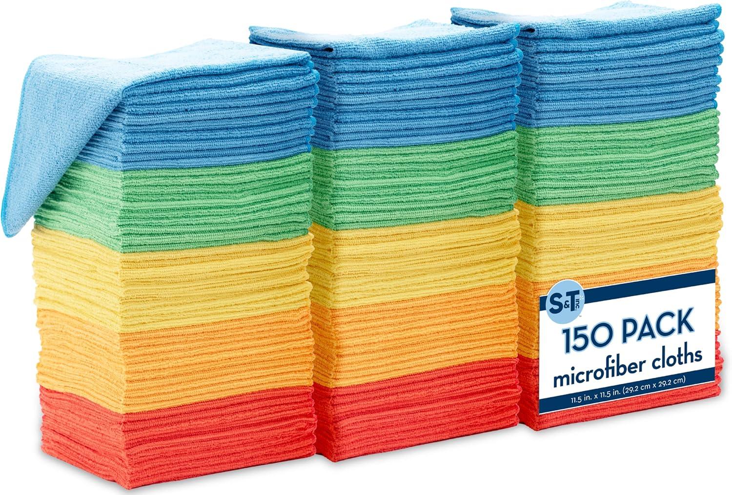 150 Tested Microfiber Cloths: Home Versus Cars... Bulk Clean, Surprising Value!