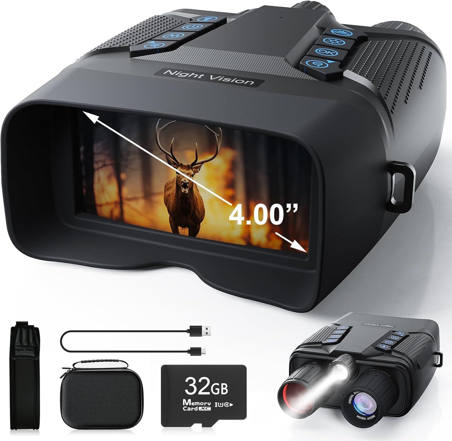 Night Vision Showdown: 4K vs. 2000FT Binoculars… Perfect For Adventure (Compared)
