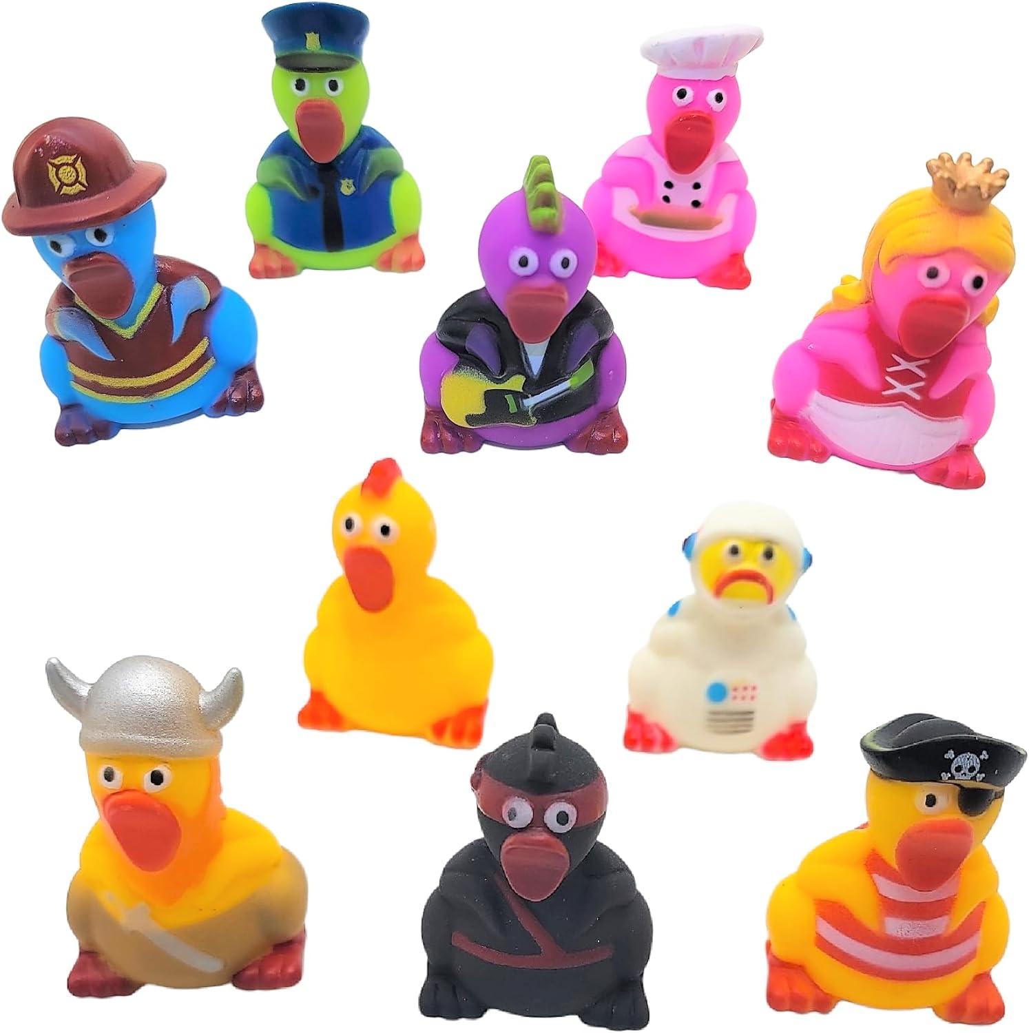 25 Screaming Jobs! Compare Rubber Chicken Trial Pack