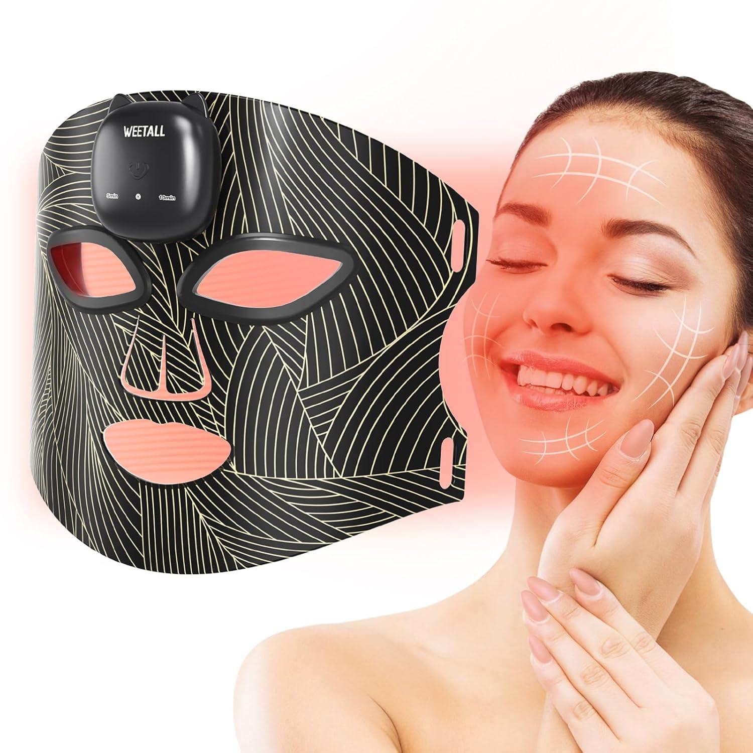 Dual-Spectrum Tested: 400-850nm FDA-Cleared Red Light Mask vs. Wrinkle Magic… Finally!
