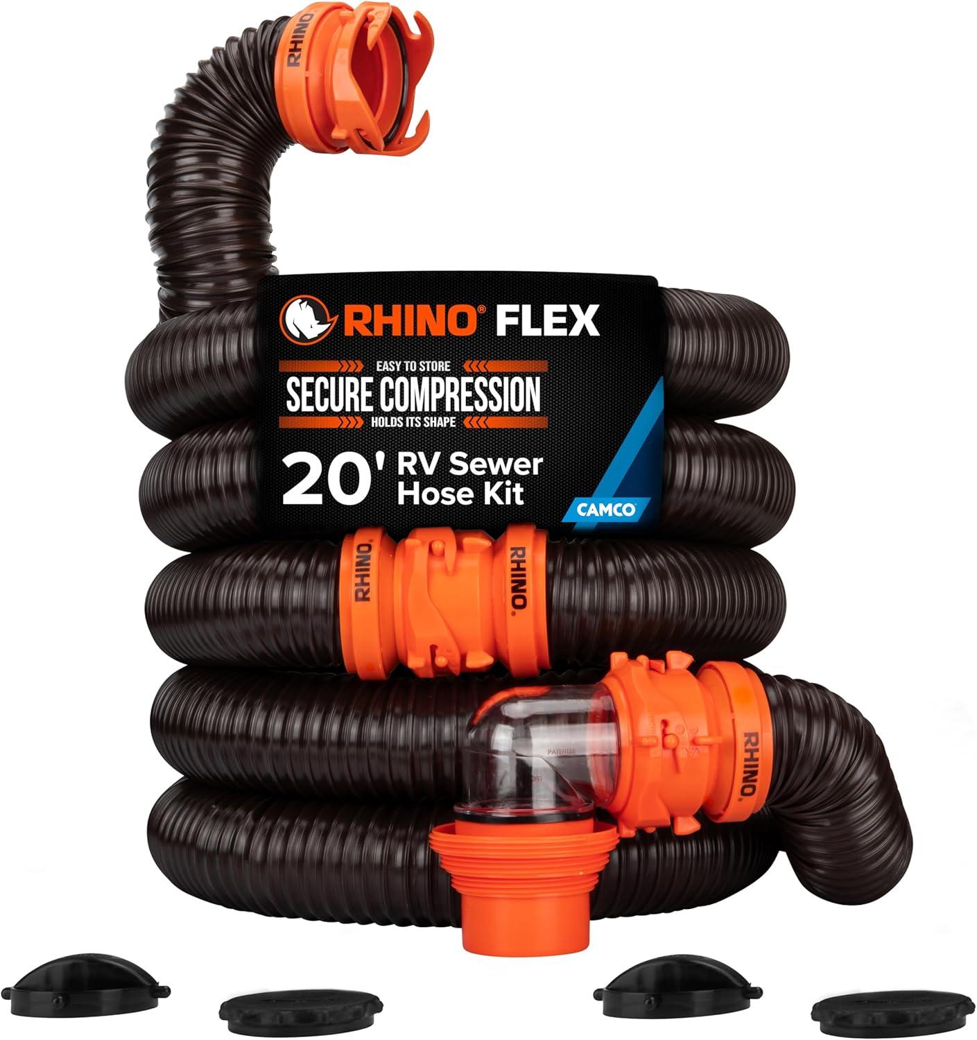Camco RhinoEXTREME Hose: Tested Toughness & Space-Saving Ease