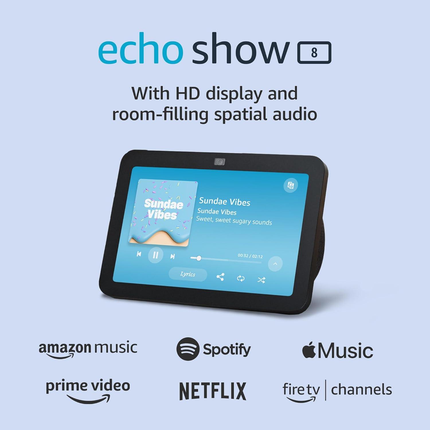 Amazon Echo Show 8 Showdown: Spatial Audio, Hub, Charcoal Insight... Tested!