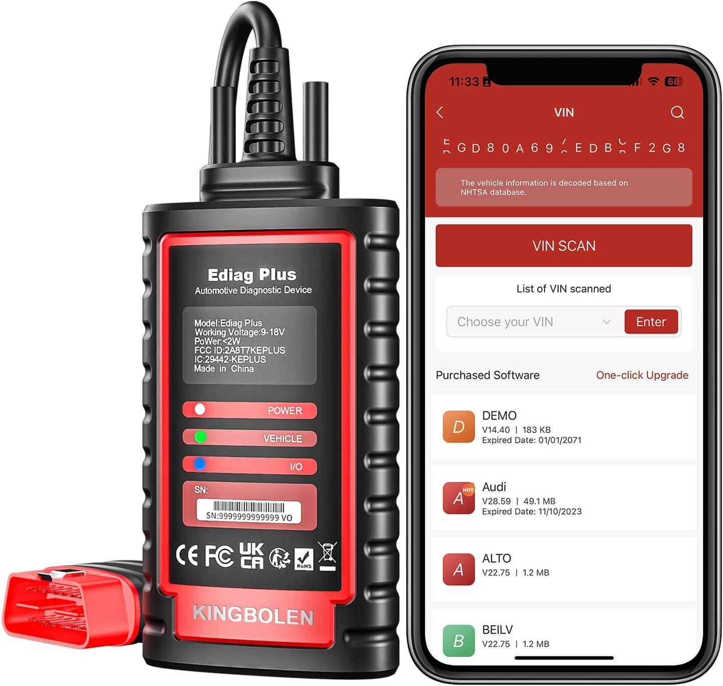 Versus Price: Kingbolen Scanner $96.99 OBD2 vs. $99.95 Normal… Showdown!