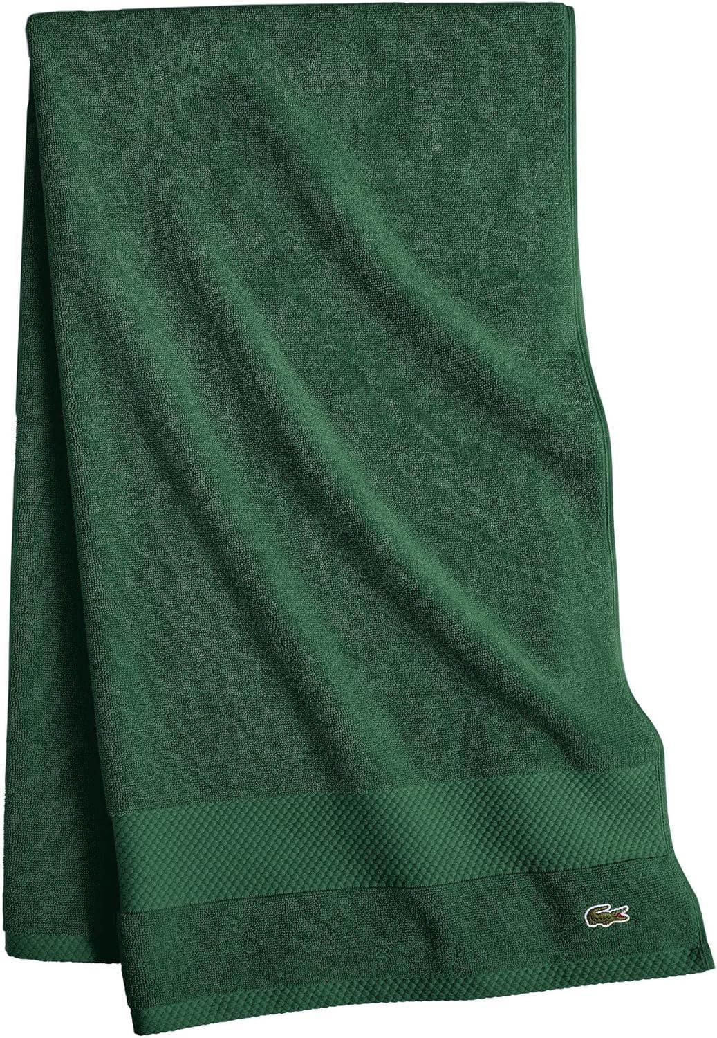 Lacoste Croc Green Bath Sheet: Supima Softness Versus Tested Durability... Spring Upgrade?