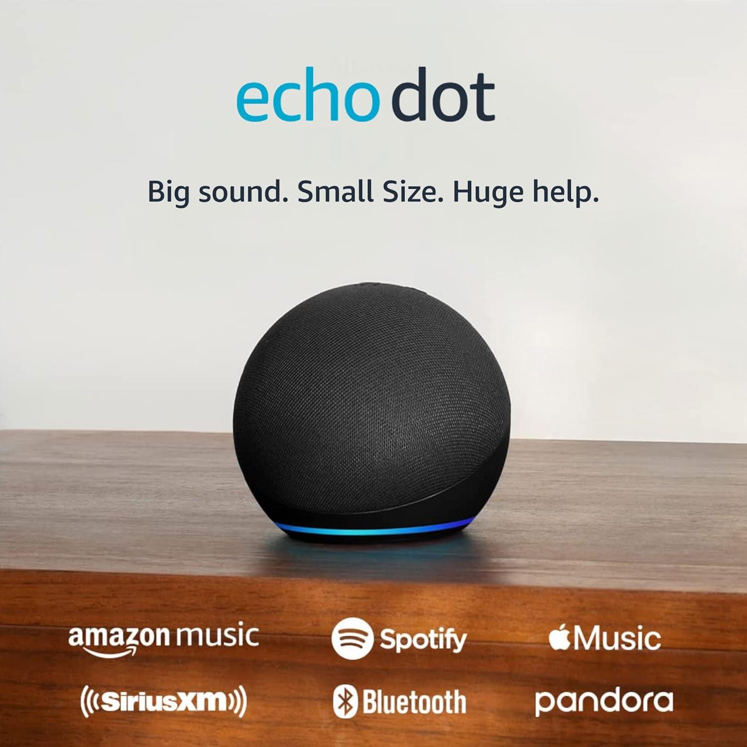 Amazon Echo Dot: Vibrant Alexa Meets Charcoal.. Surprising Test In Offices Bedrooms