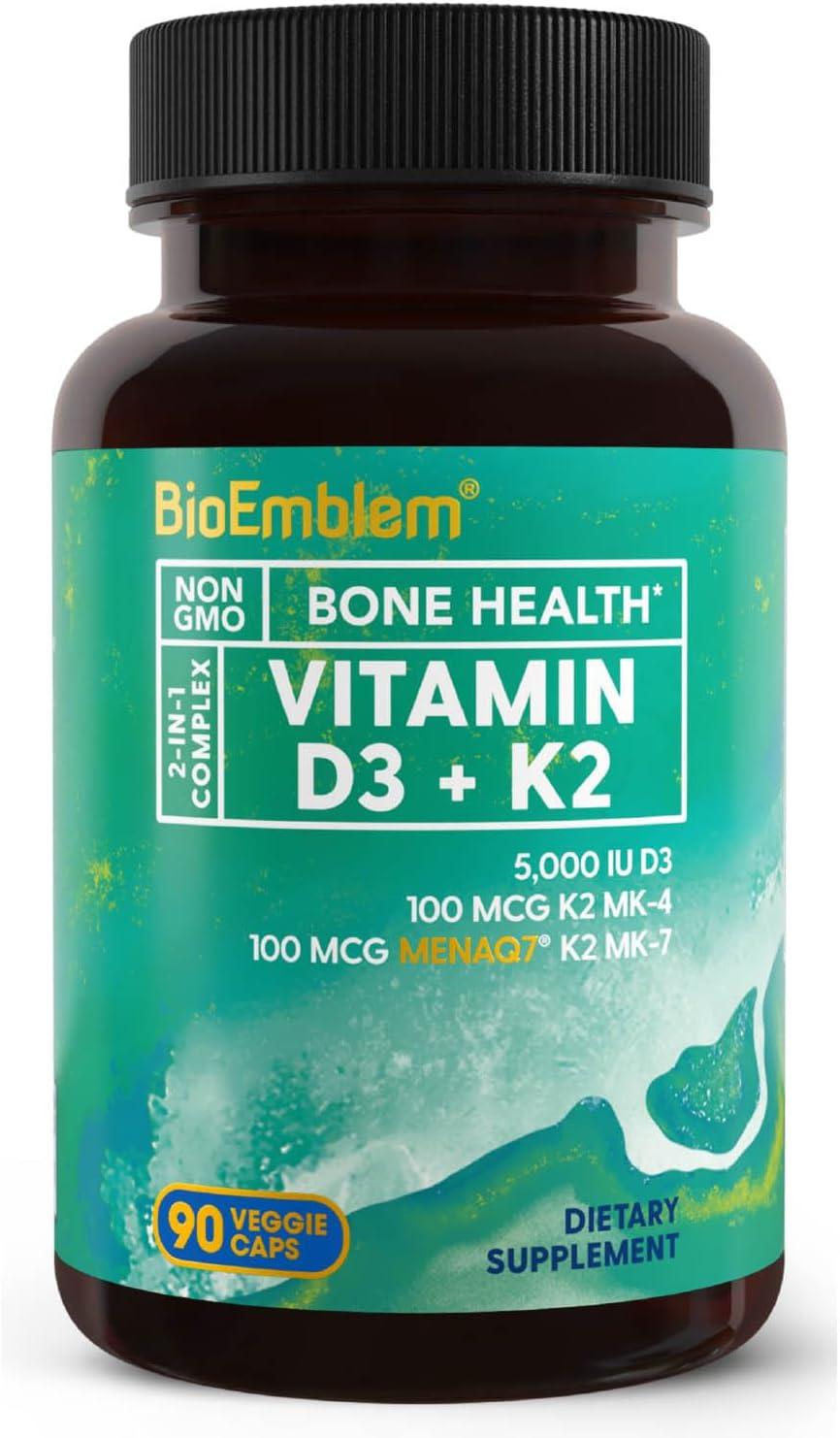 BioEmblem Showdown: Tested Vitamin D3 K2 capsules vs. trends... vegetarian, MK7 MK4 for heart, teeth brilliance!