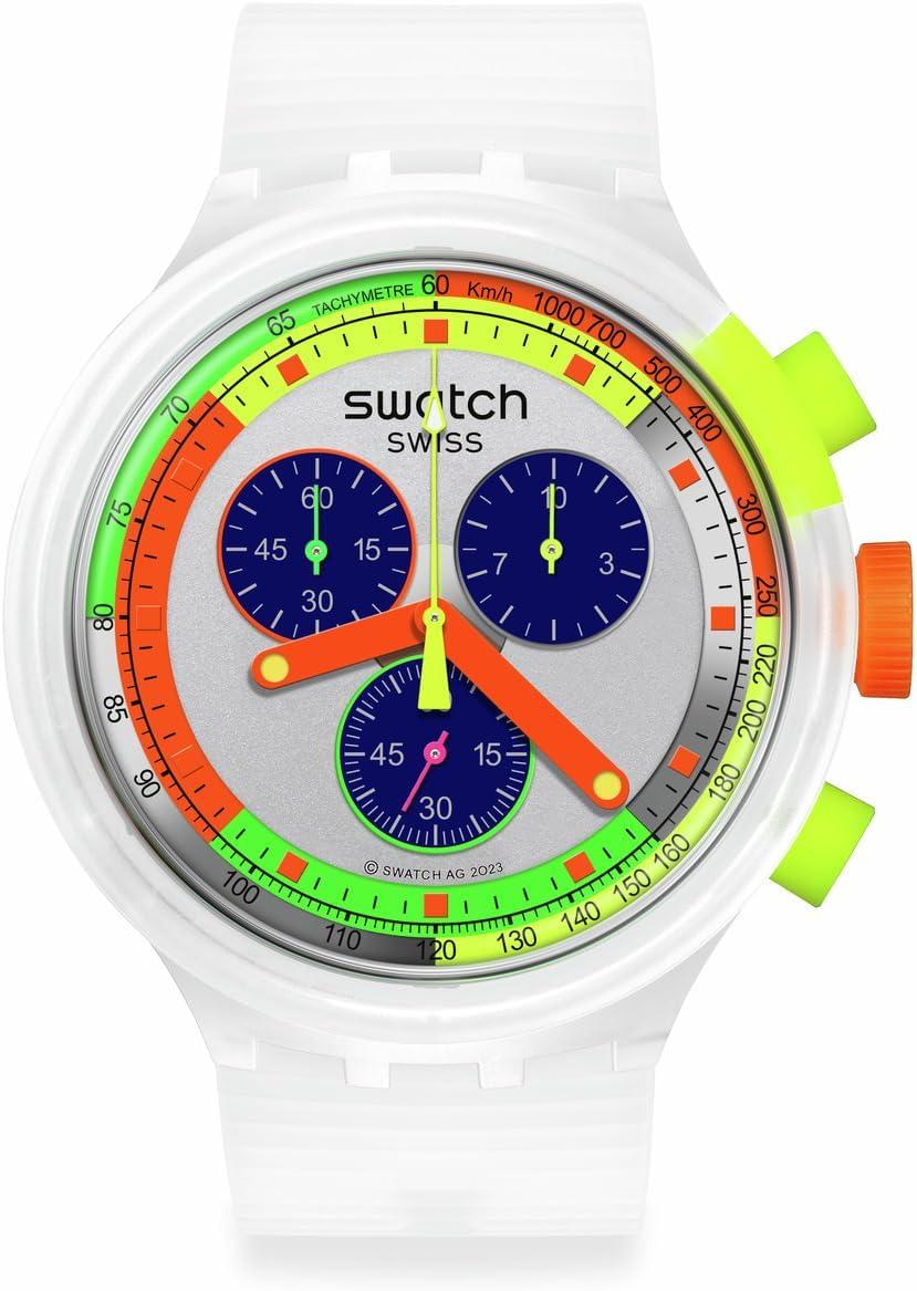 Swatch Biograded Neon Showdown: tested for Impact... Unbeatable Style!