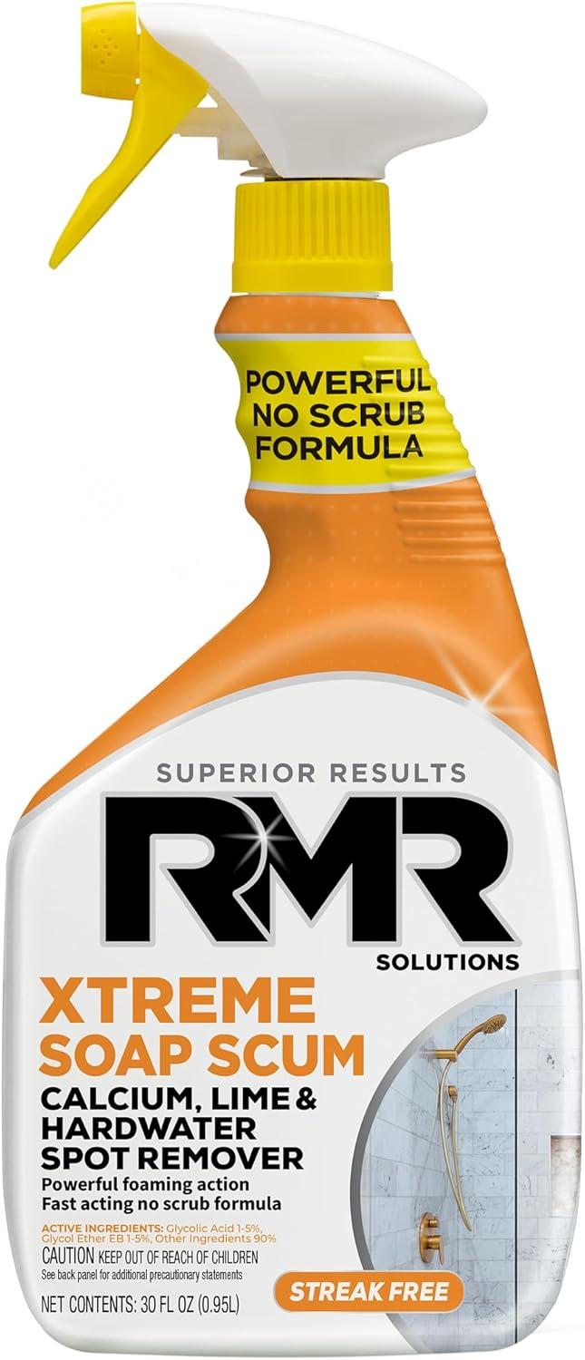 Soap scum cleaner showdown: tested, surprising picks