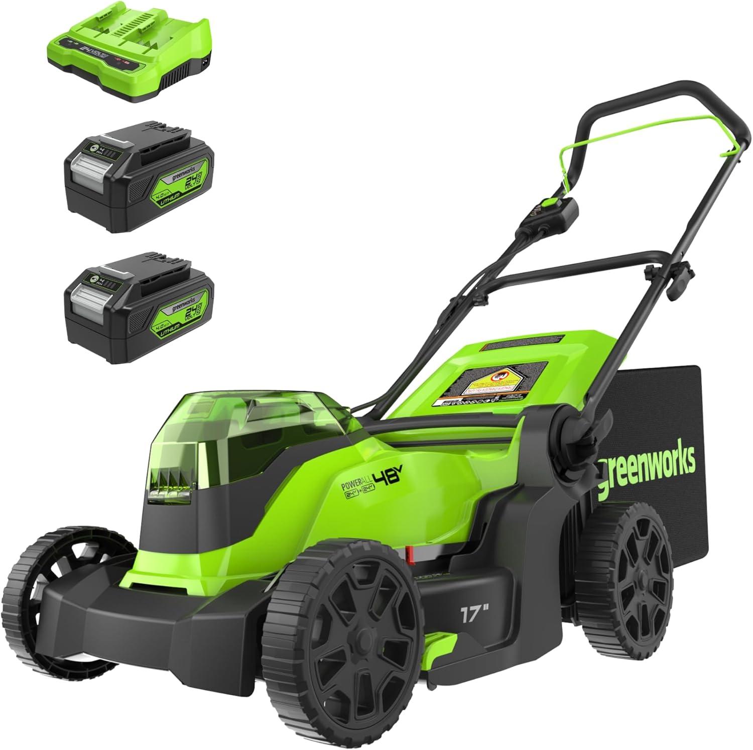 Compared Greenworks 48V tested: Brushless Mower, Dual Charger…Surprising Performance Deals Now!