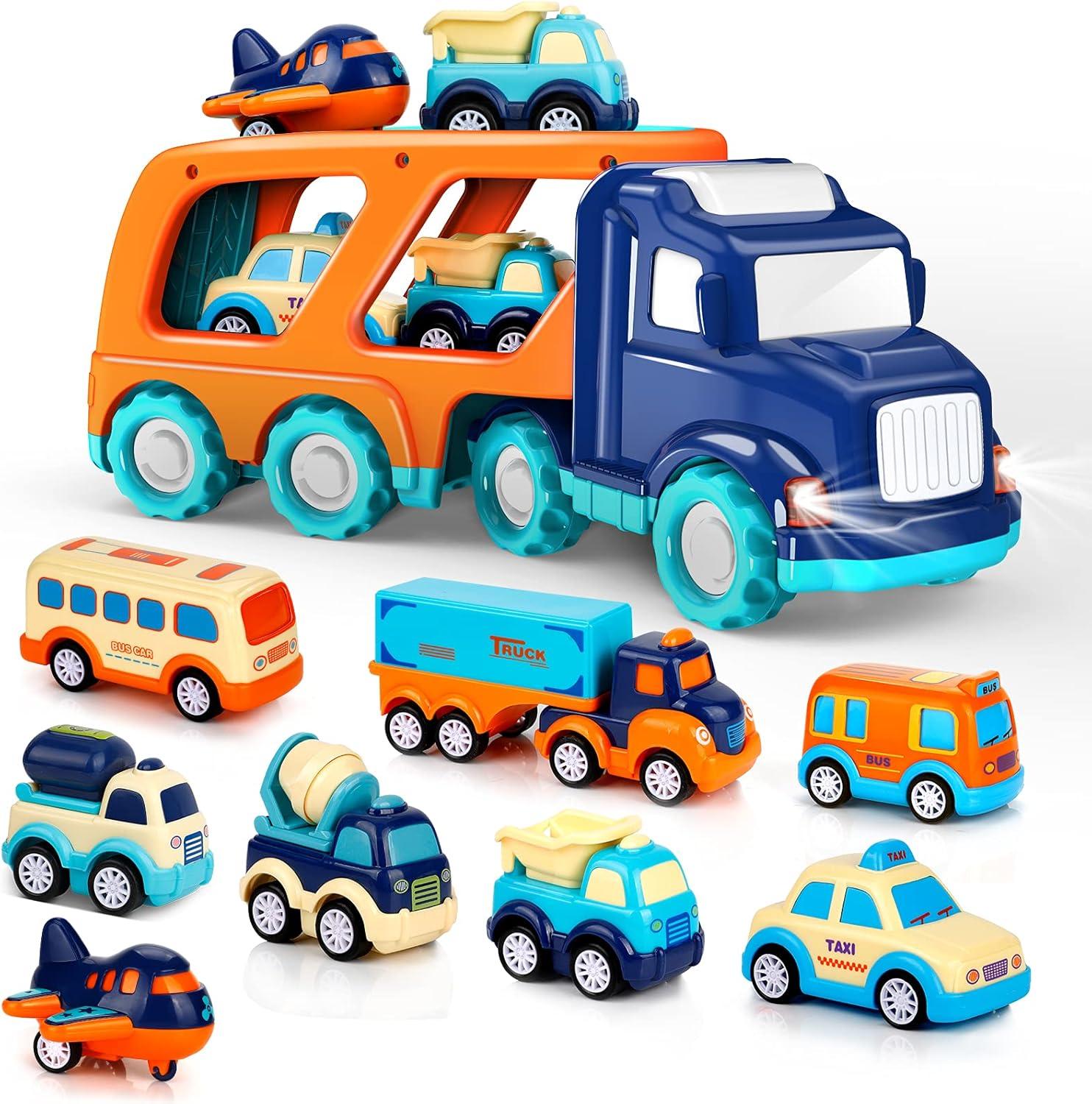 Brave Kids' Cars: 9-Piece Toy Showdown… Tested for Toddlers, Trax & Lights Inside!