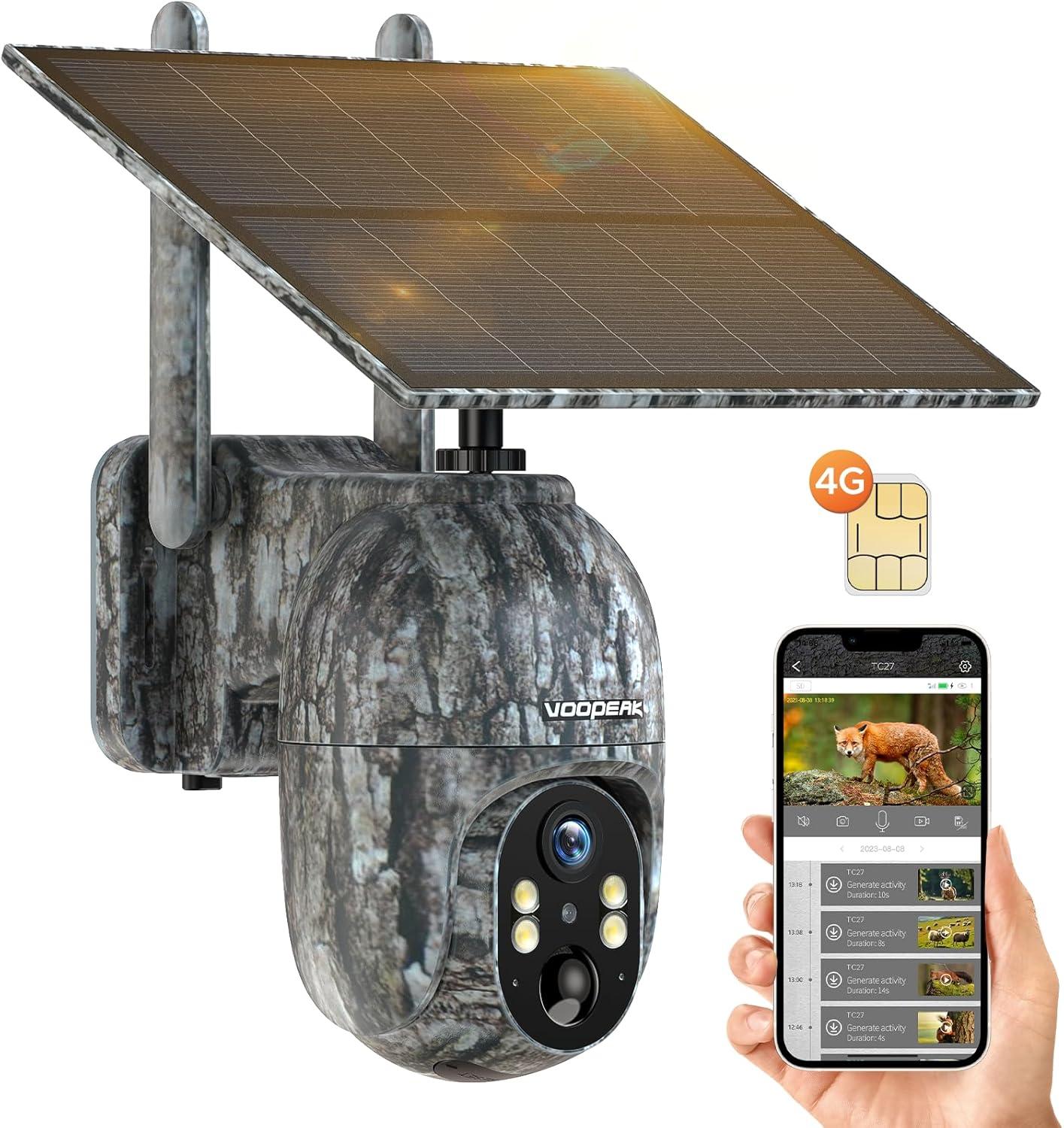 Compared: VOOPEAK 4G Camera Showdown—Surprising Solar Insights For Hunting