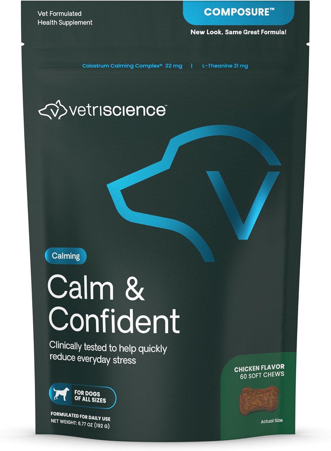 Vetriscience Calm Wins Versus Composure: Tested Storm Relief for Pets
