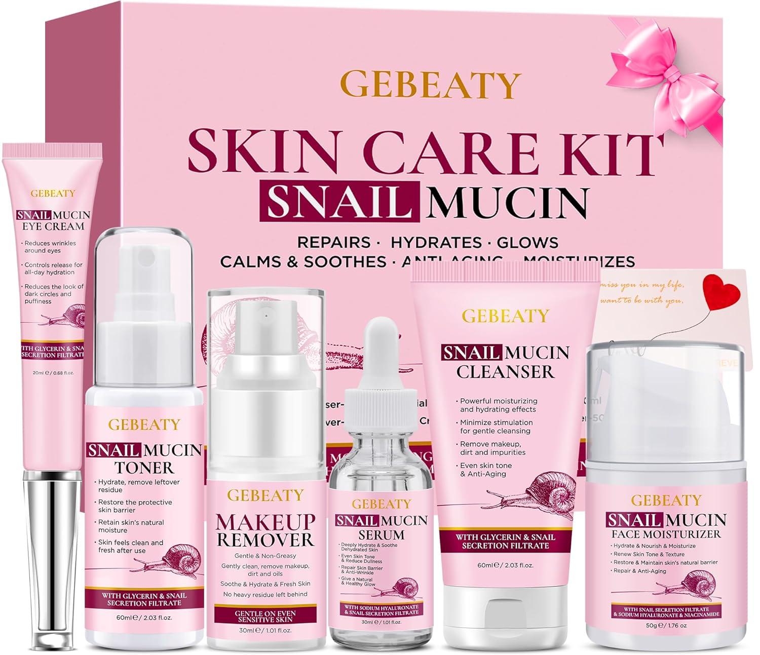 Gifts vs. Skincare Set: Snail Mucin Tested For Dry/Anti-Aging Beauty