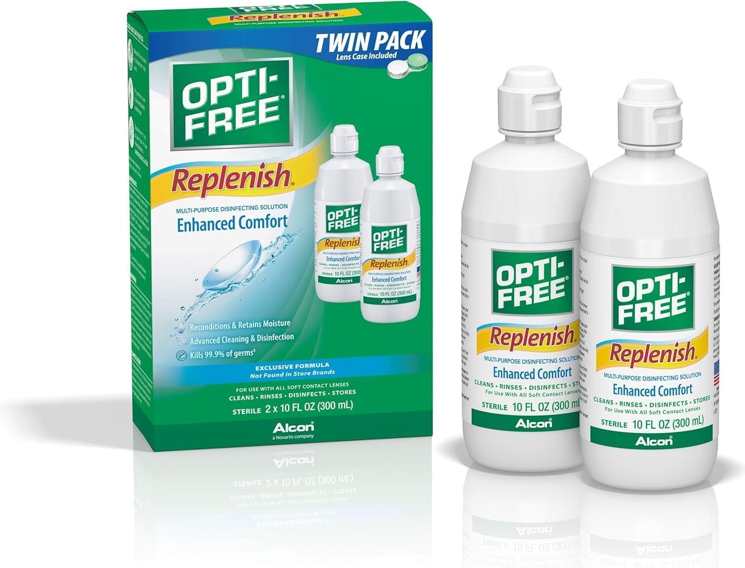 Opti-Free Replenish Showdown… Lens Care Tested With Case