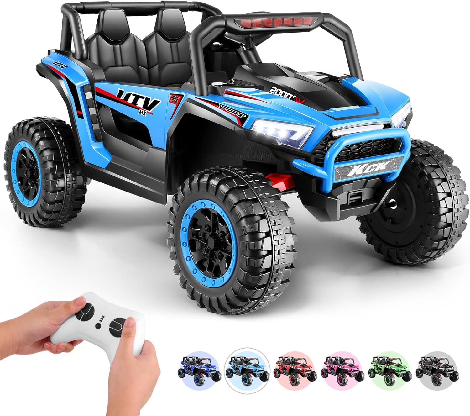Striking Kids UTV Showdown: Tested Ride Size, Remote, Music… Yowza!