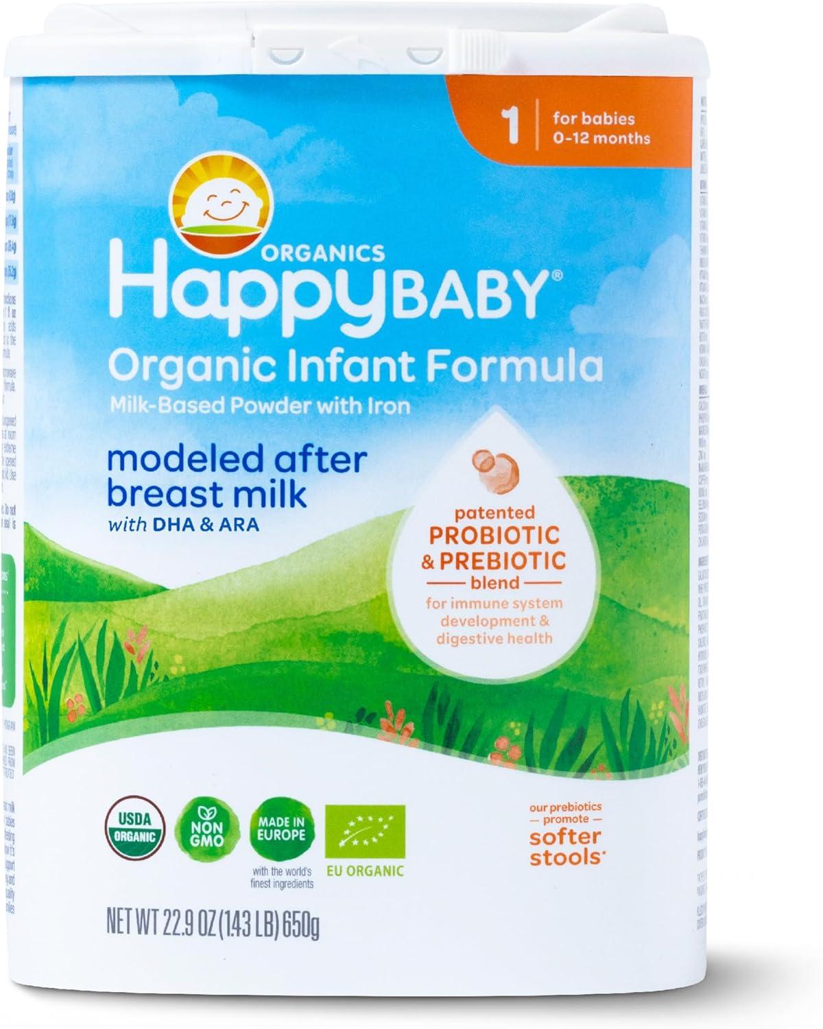 Surprising Insight: Earth's Best vs. Happy Baby Formula Showdown