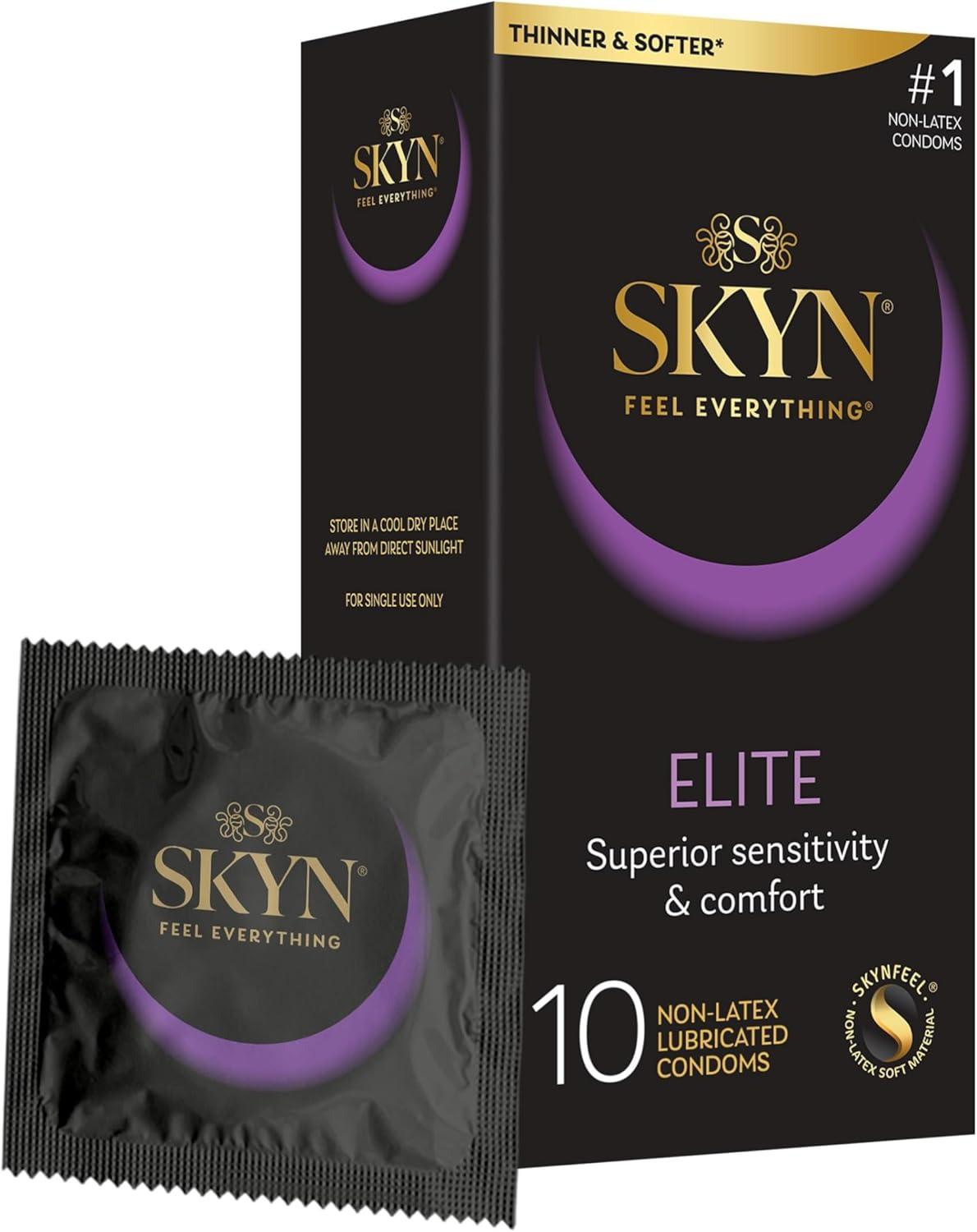SKYN Elite: Surprising Insight – Ultra-Thin, Tested Latex-Free...Plus Lubricated