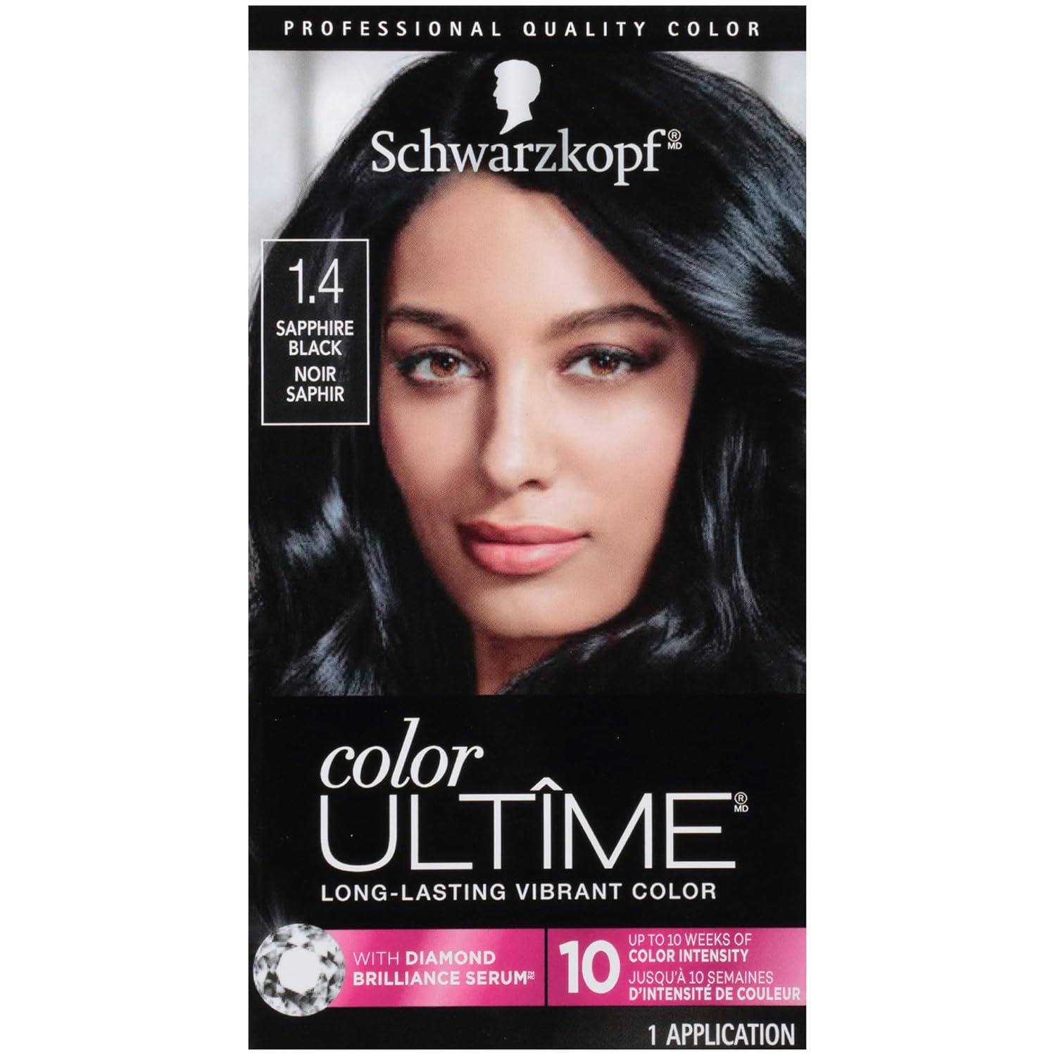 Schwarzkopf Color Ultime vs. Competitor: Tested Black for Vivid, Fade-Resistant...Hair Styling Magic Up to 10 Weeks!