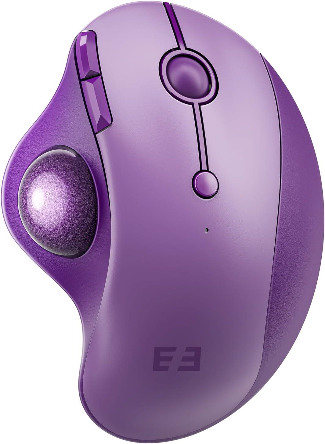 Compared Via Seenda Wireless Trackball... Ergonomic Rechargeable, Surprising Multitask Convenience!