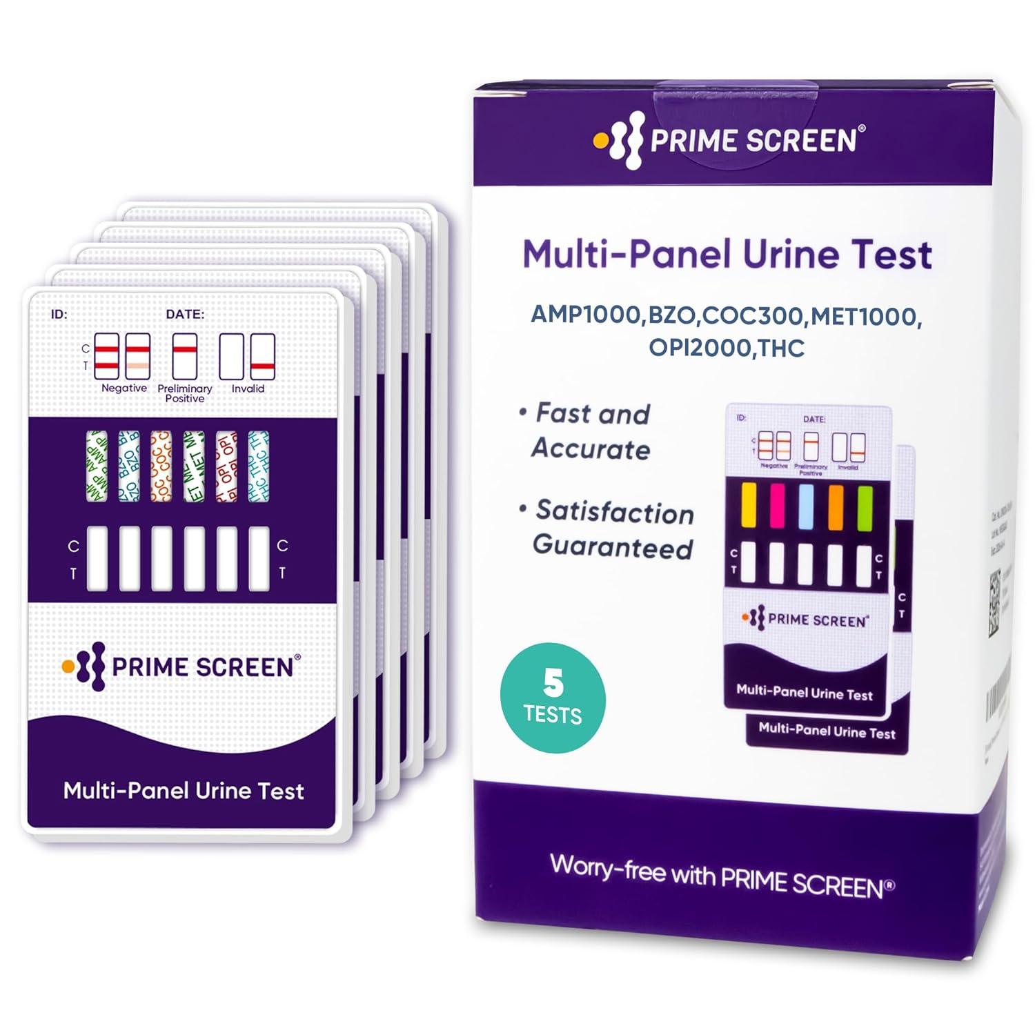 6-Panel Tested vs 5-Pack WDOA-264: Surprising Efficiency in Urine Drug Test Kits