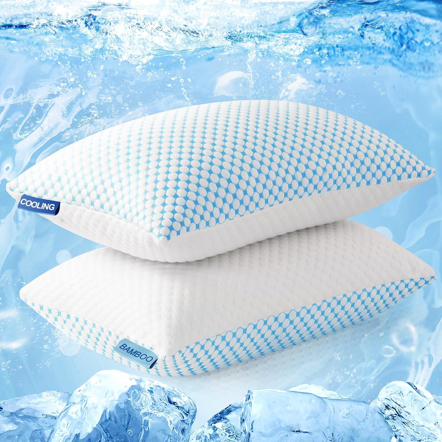 Surprising Cooling Boost in Adjustable Memory Foam Pillows