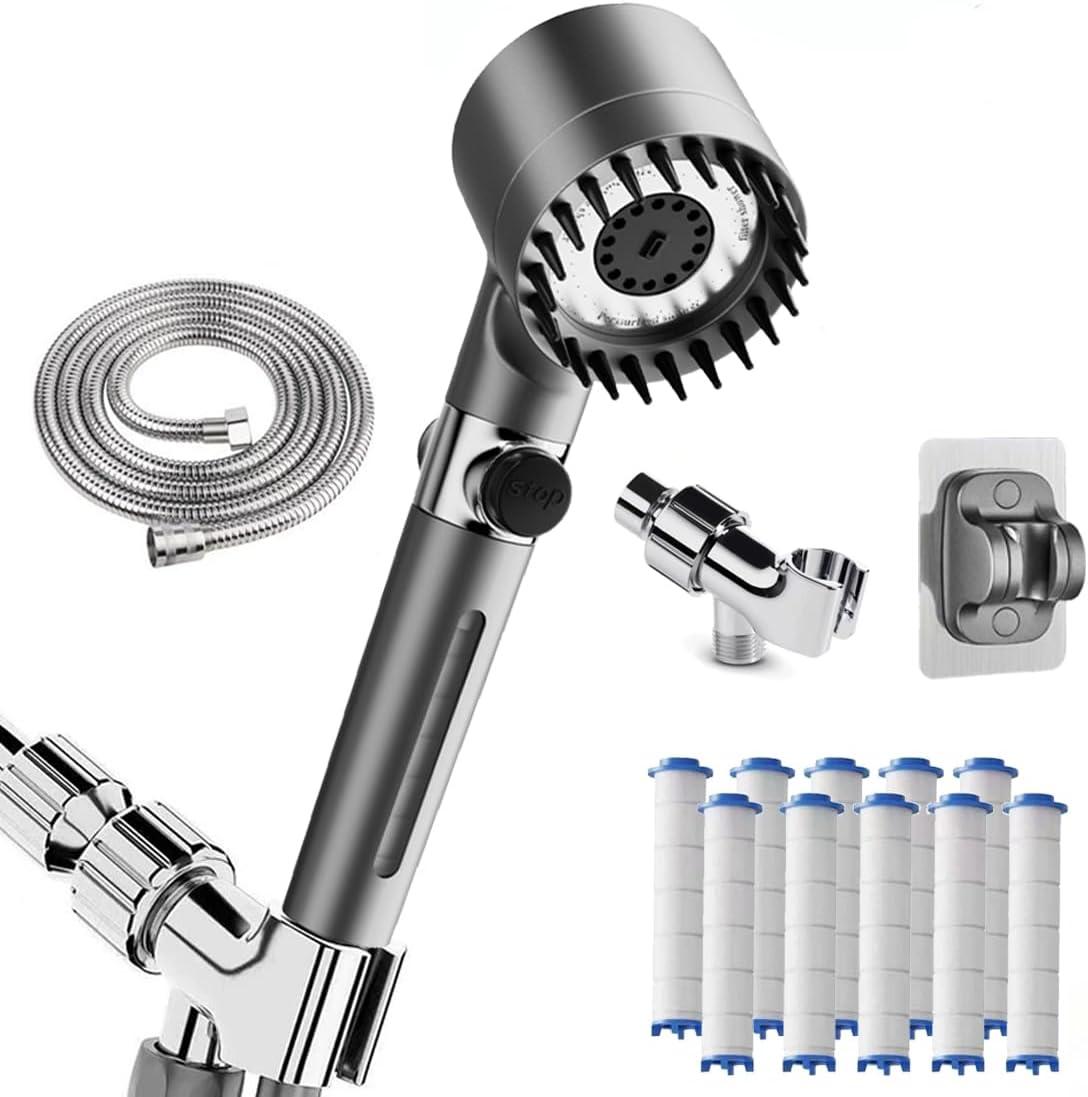 Filtered Shower Heads: Surprising 10-Cartridge Efficiency Boost