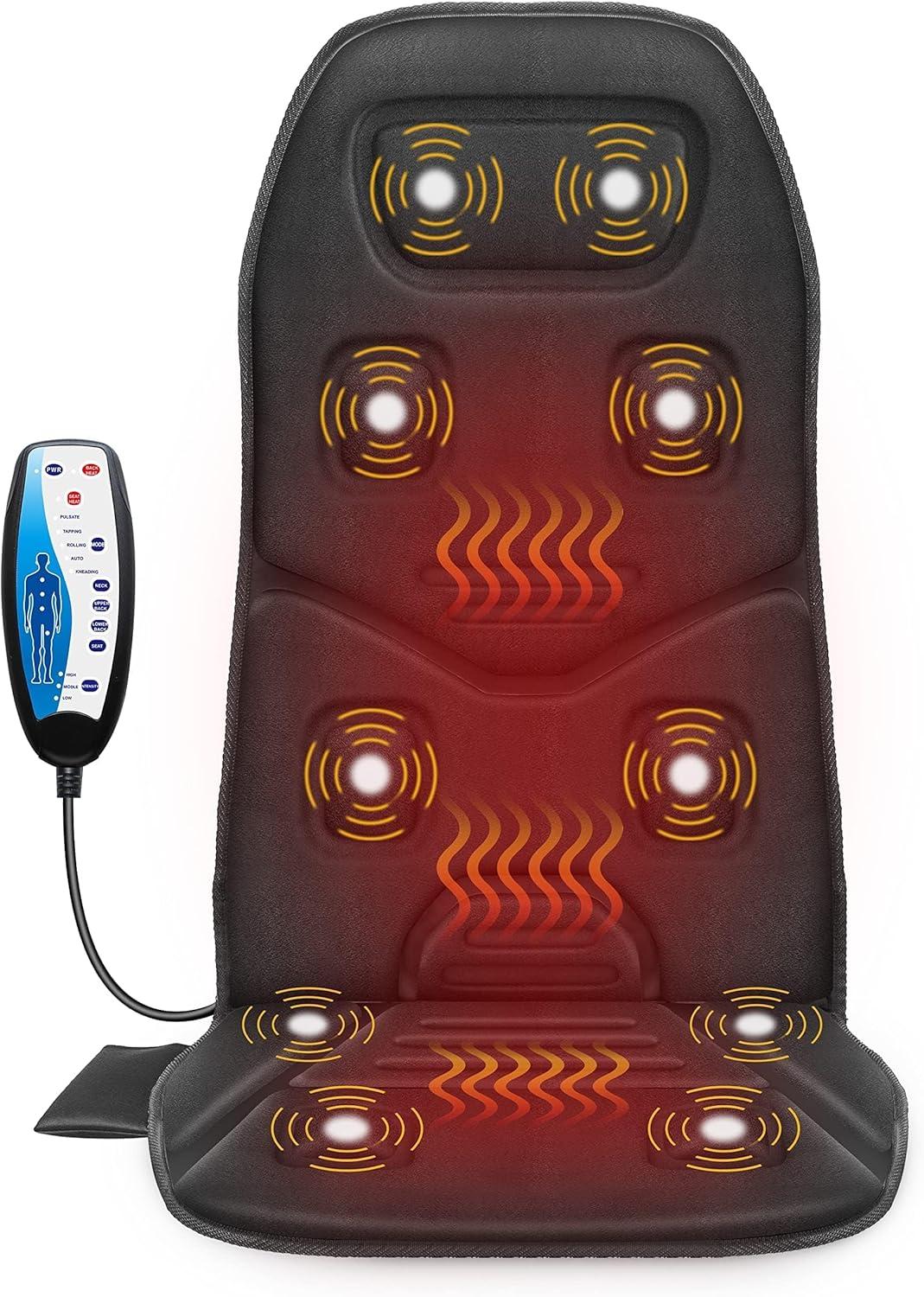 Vibration vs. Shiatsu: Chair Massager Tested for Stress Relief