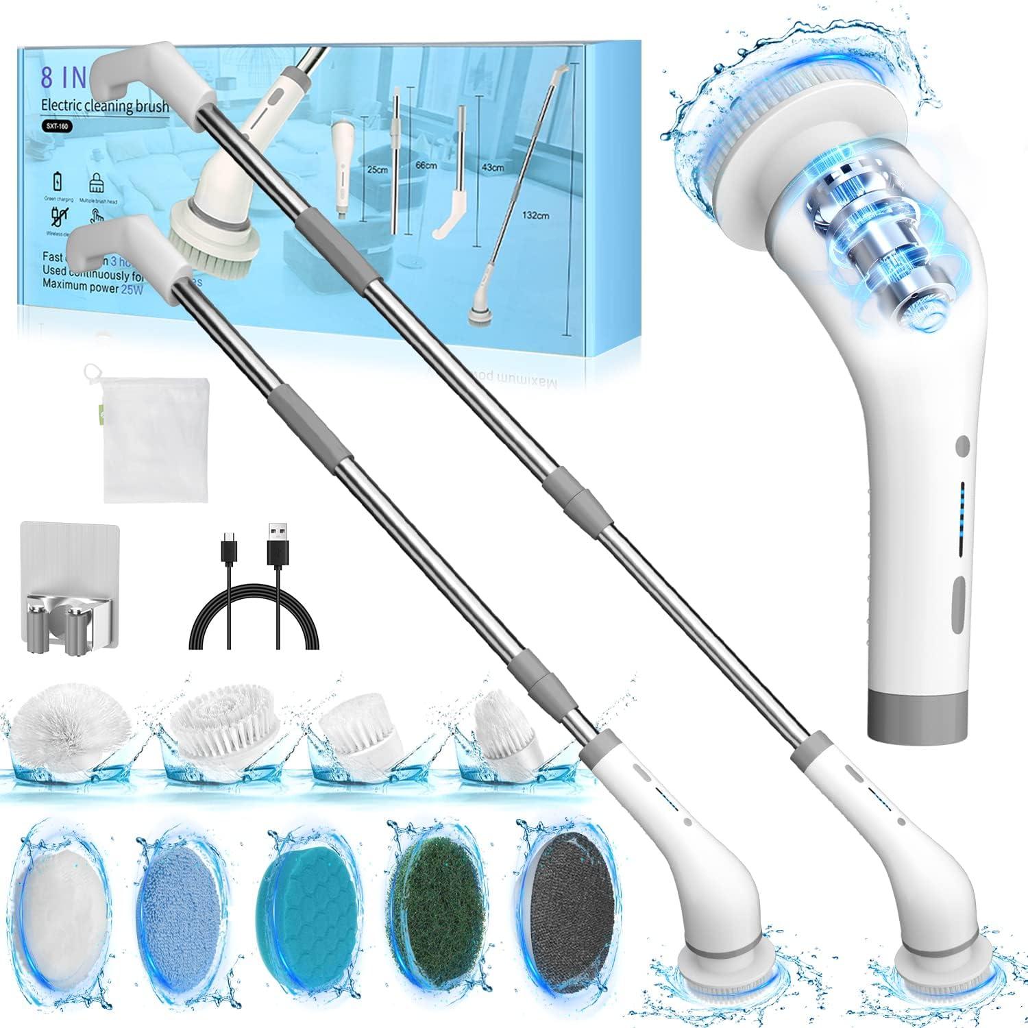SZFIXEZ Spin Scrubber Tested: Cordless Power, 8 Brush Heads, Surprising Efficiency for Bath