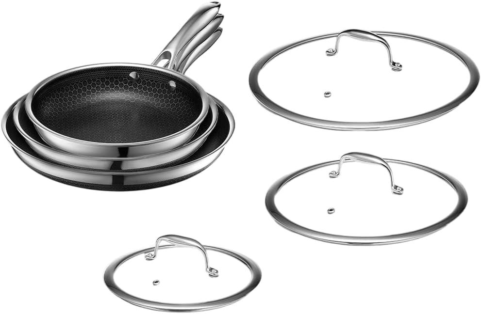 Surprising Eco-Friendly Cookware Showdown: HexClad vs SENSARTE's PFOA-Free Sets