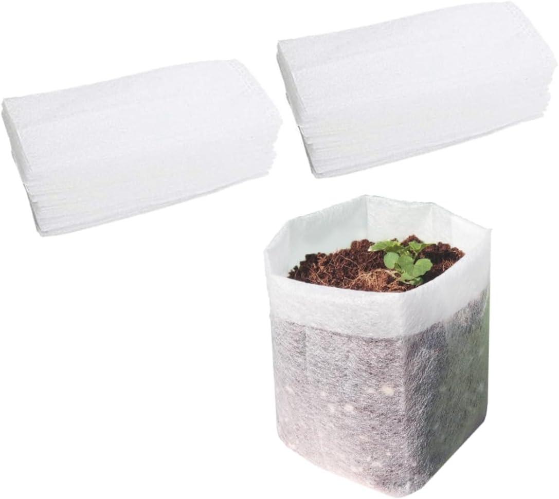Surprising Seedling Survival Boost with 200 Pcs Non-Woven Pouches