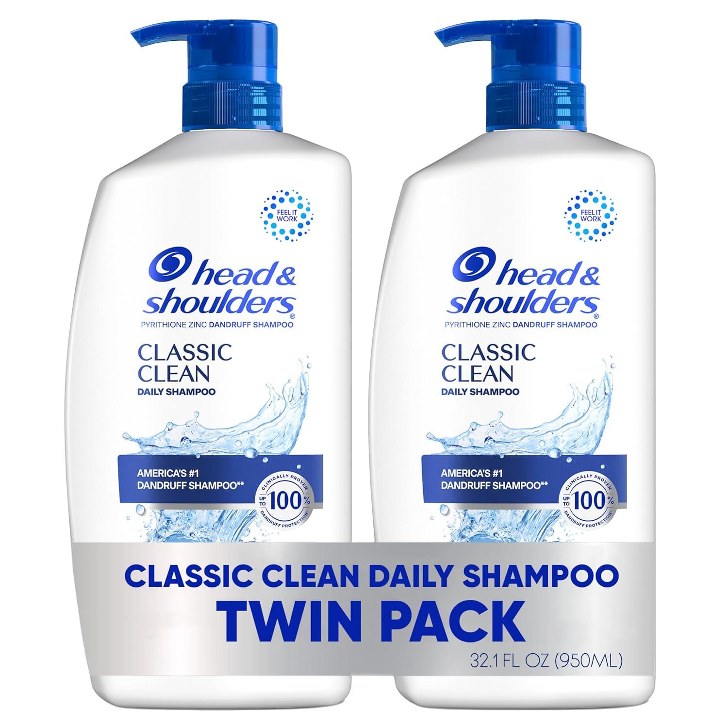 Head & Shoulders Twin Pack vs. Daily Use Shampoo: Color-Safe, Paraben-Free Tested