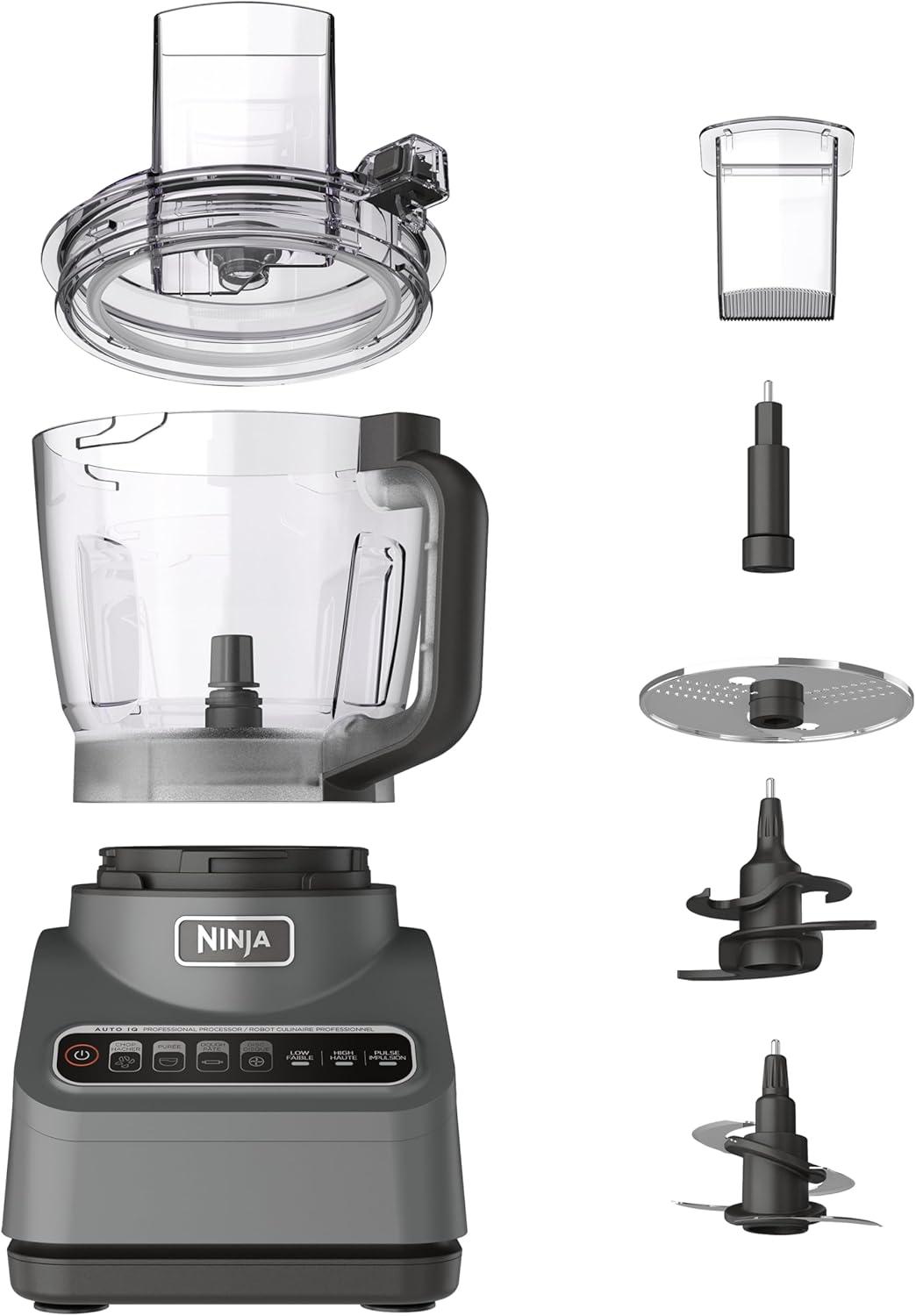 Ninja Food Processor Tested: 1000W Power, 9-Cup Bowl, 3-Blades, 4-Functions-Surprising Kitchen Efficiency!