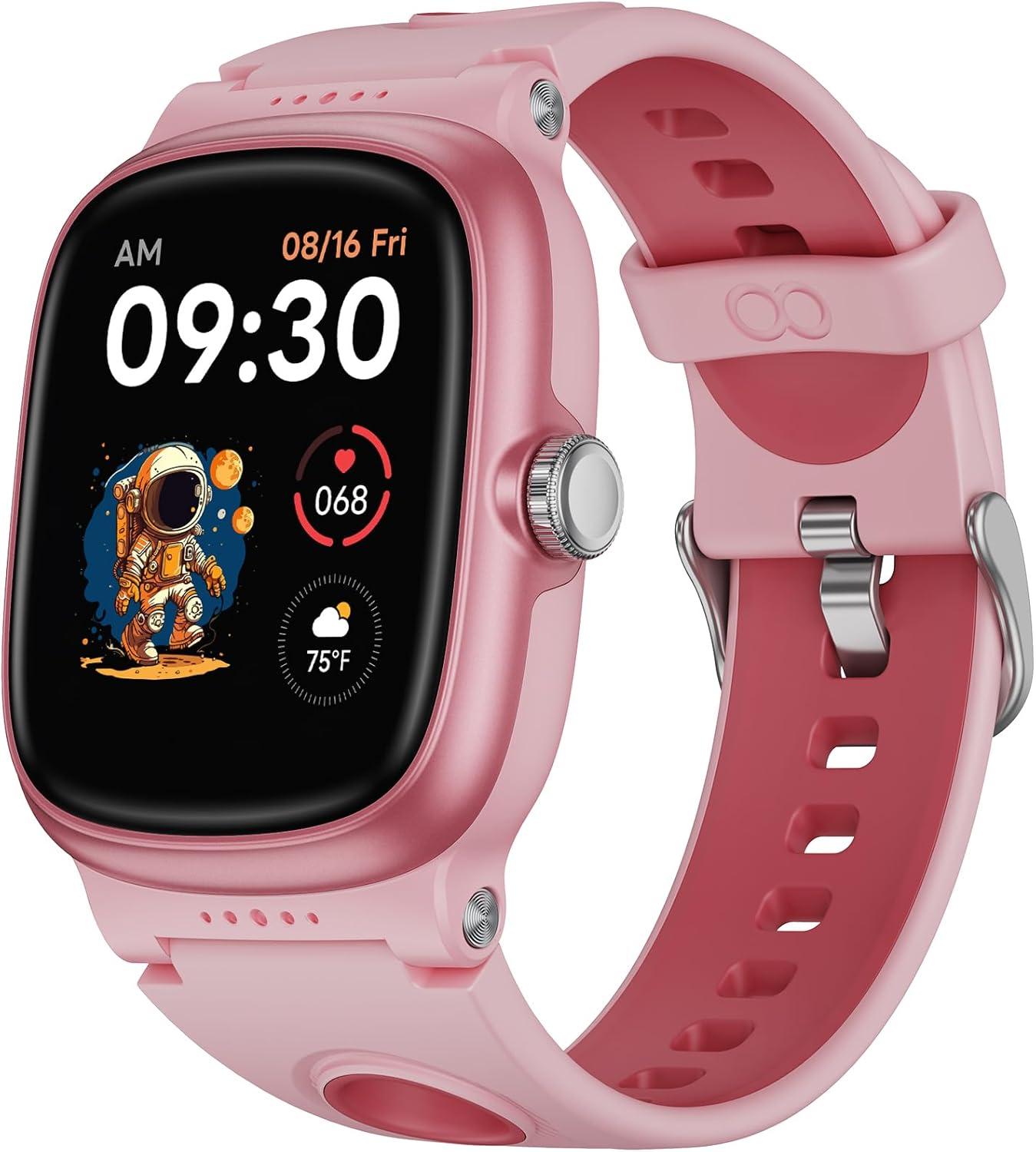 Kids Smart Watch Showdown: Heart Rate, Games, Water Resistant, Step Tracker, Birthday Gift for 4-16