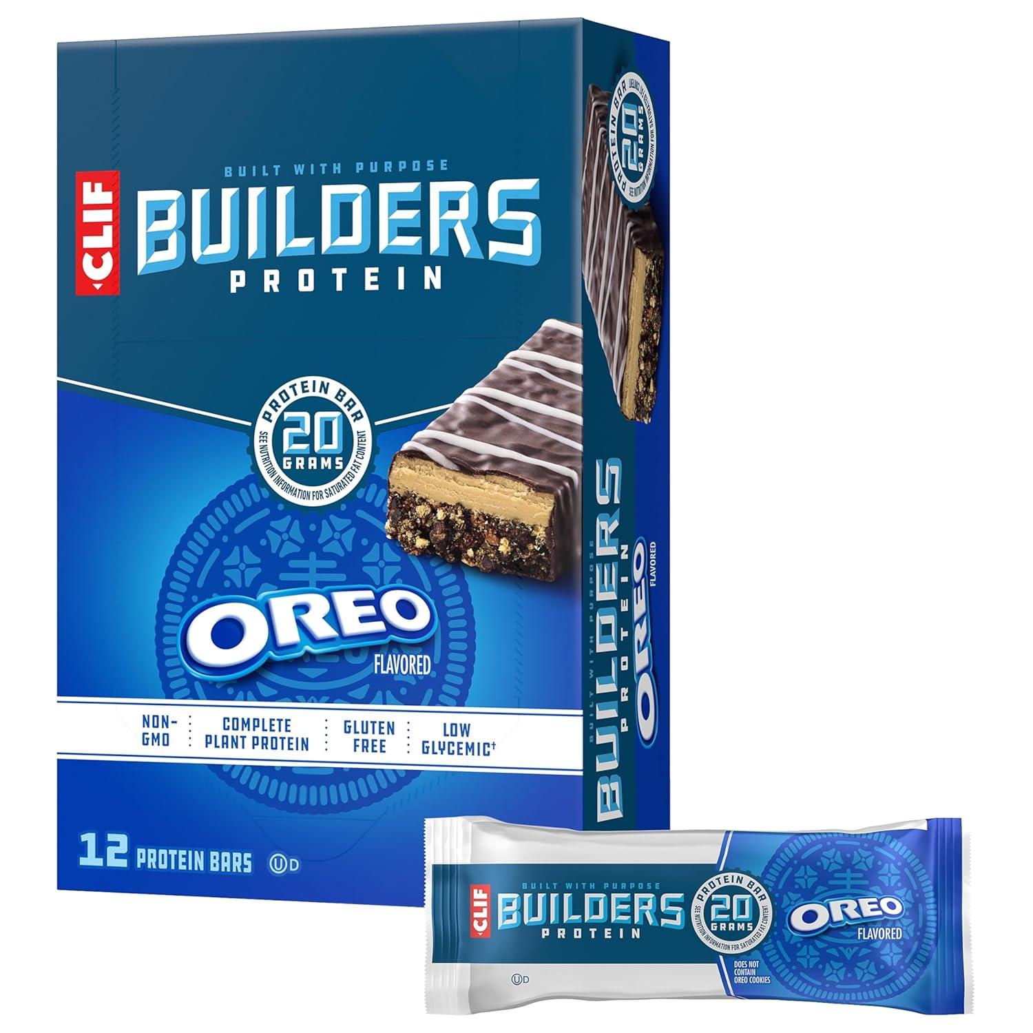 Surprising OREO-Flavored Protein Bars (20g Plant Based, Gluten Free, No Artificial Sweeteners)