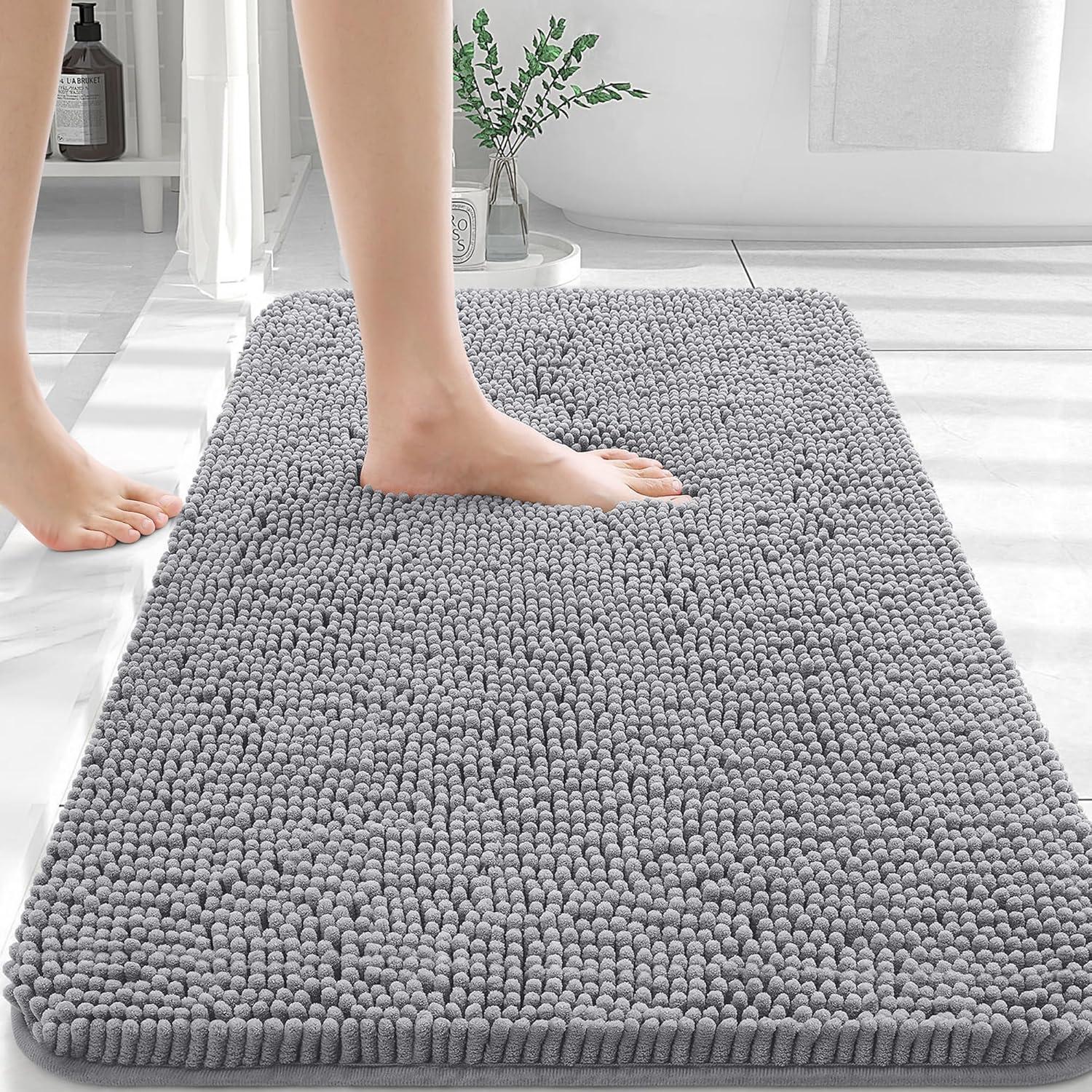 Showdown: OLANLY's Quick-Dry Rubber Backing vs. Basic Mats-Extra Soft vs. Blah