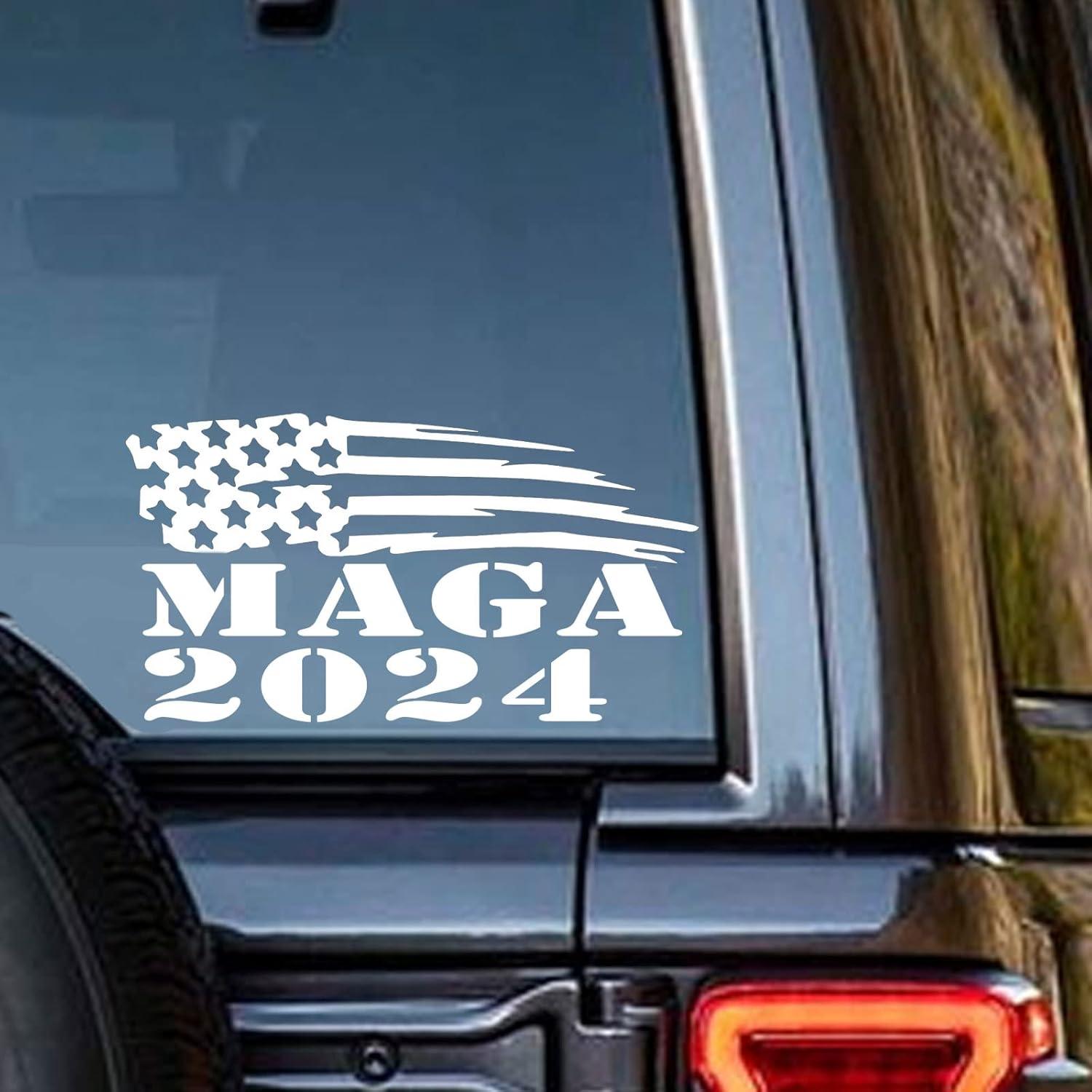 Car Decal Showdown: Flag's Symbolism, 2024 Relevance, 8x5 Tested on Windshields, Laptops, & Suitcases