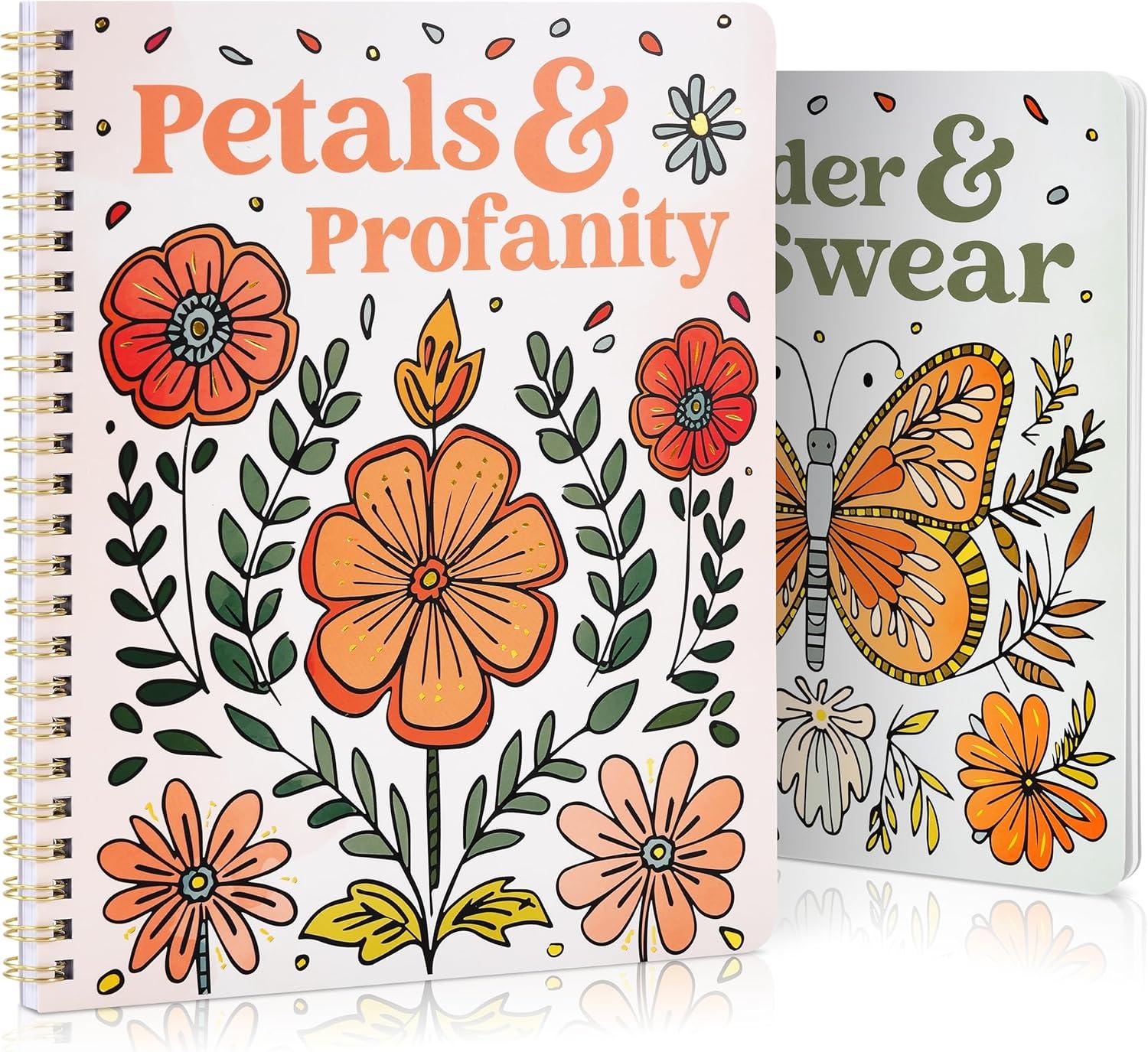 Surprising Blend: Travel-Ready vs. Laugh-Filled Adult Coloring Books