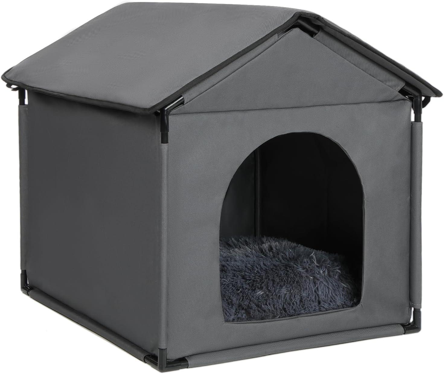 Pet House Showdown: 16x14x12in Spot vs. Oxford Fabric Cat Shelter
